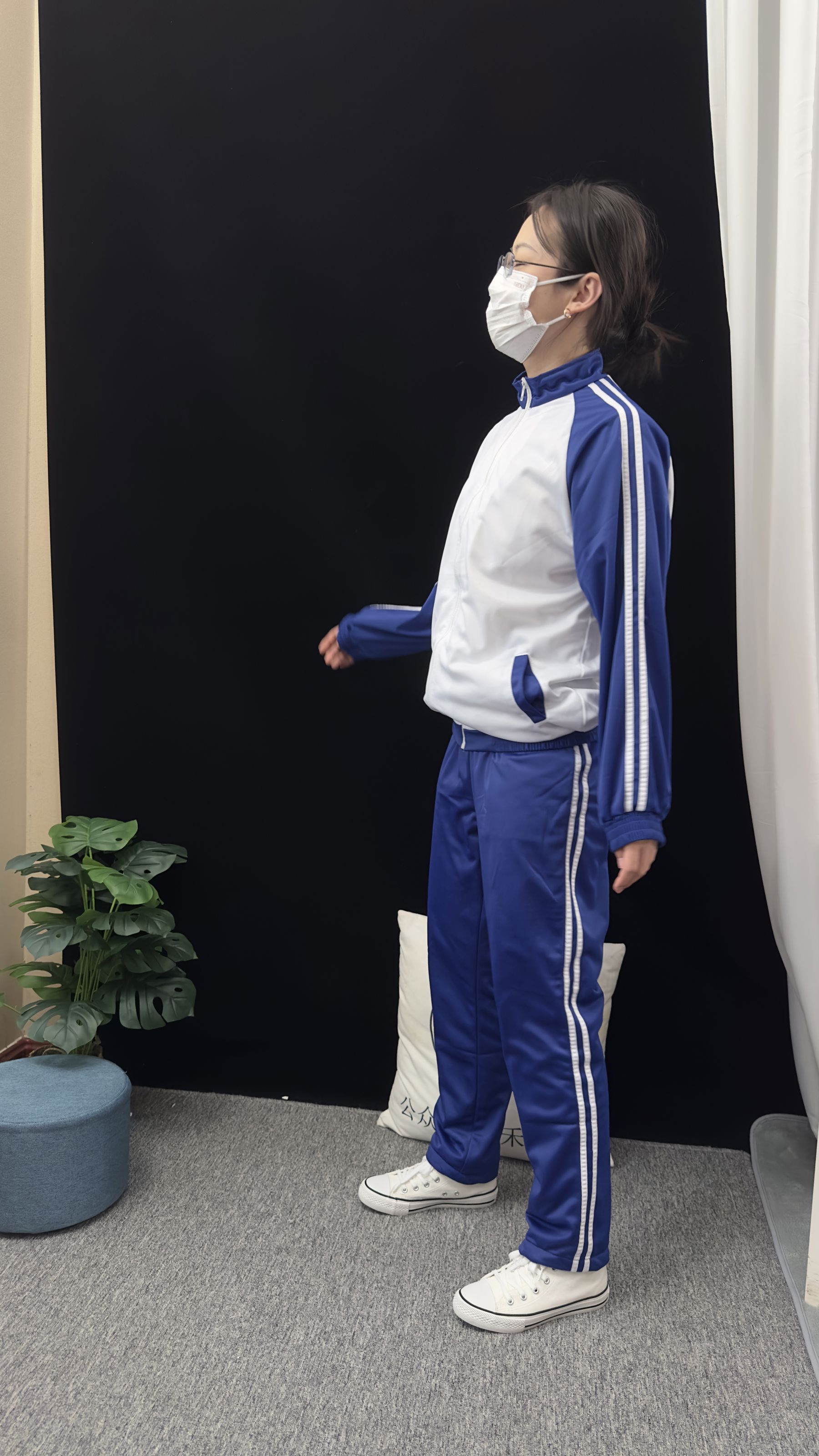 三禾摄影 No.008 校服 帆布鞋 船袜 短丝/(153P)