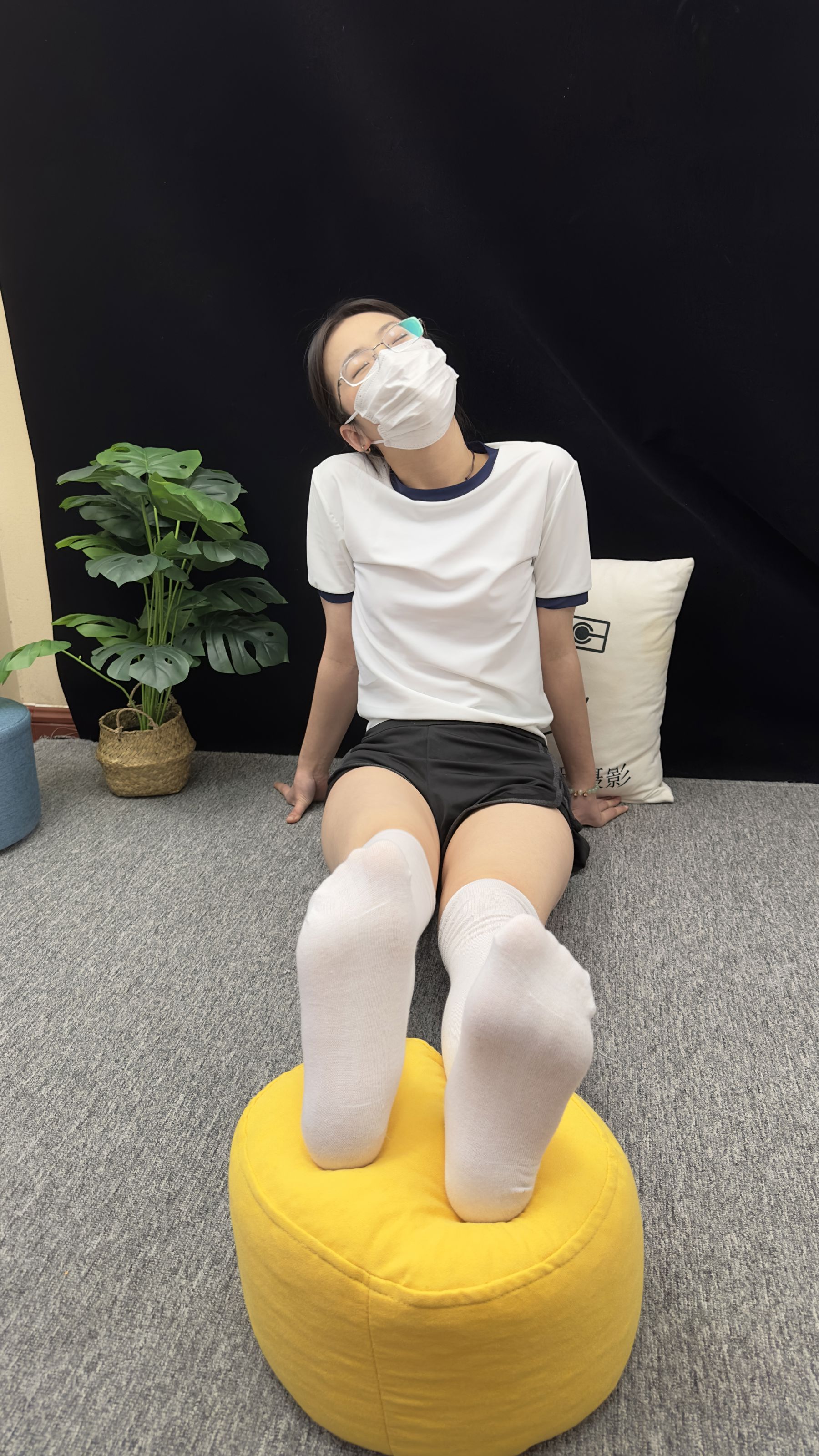 三禾摄影 No.009 体操服 过膝棉袜/(140P)