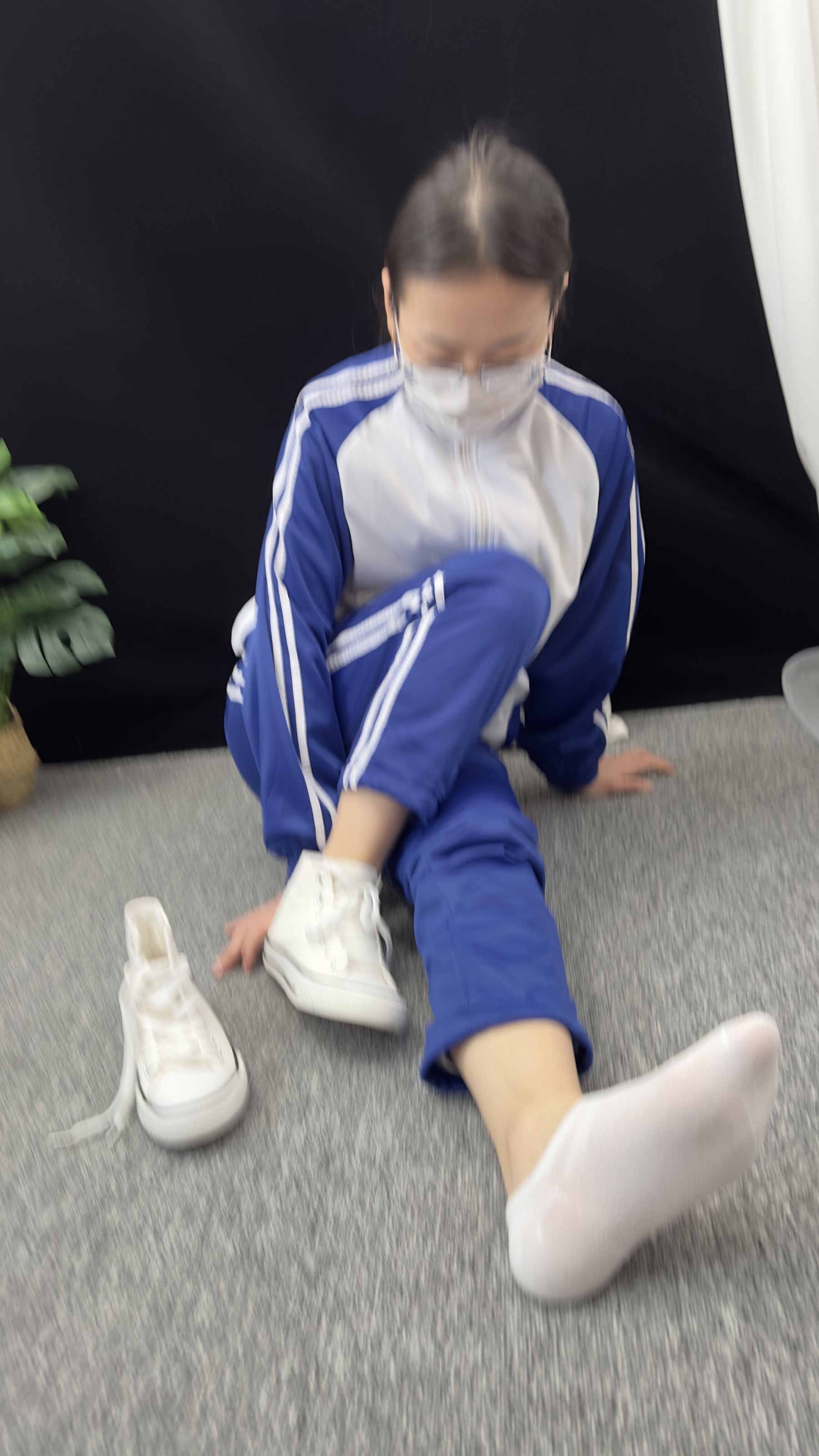 三禾摄影 No.008 校服 帆布鞋 船袜 短丝/(153P)