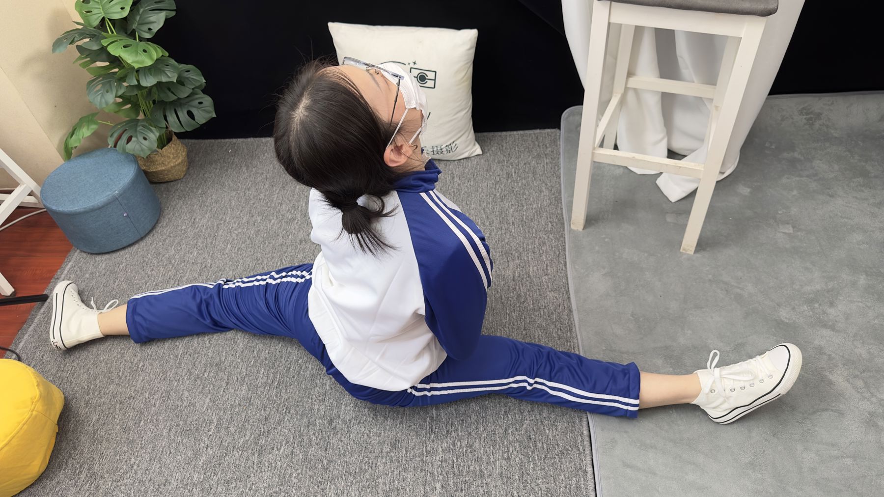 三禾摄影 No.008 校服 帆布鞋 船袜 短丝/(153P)