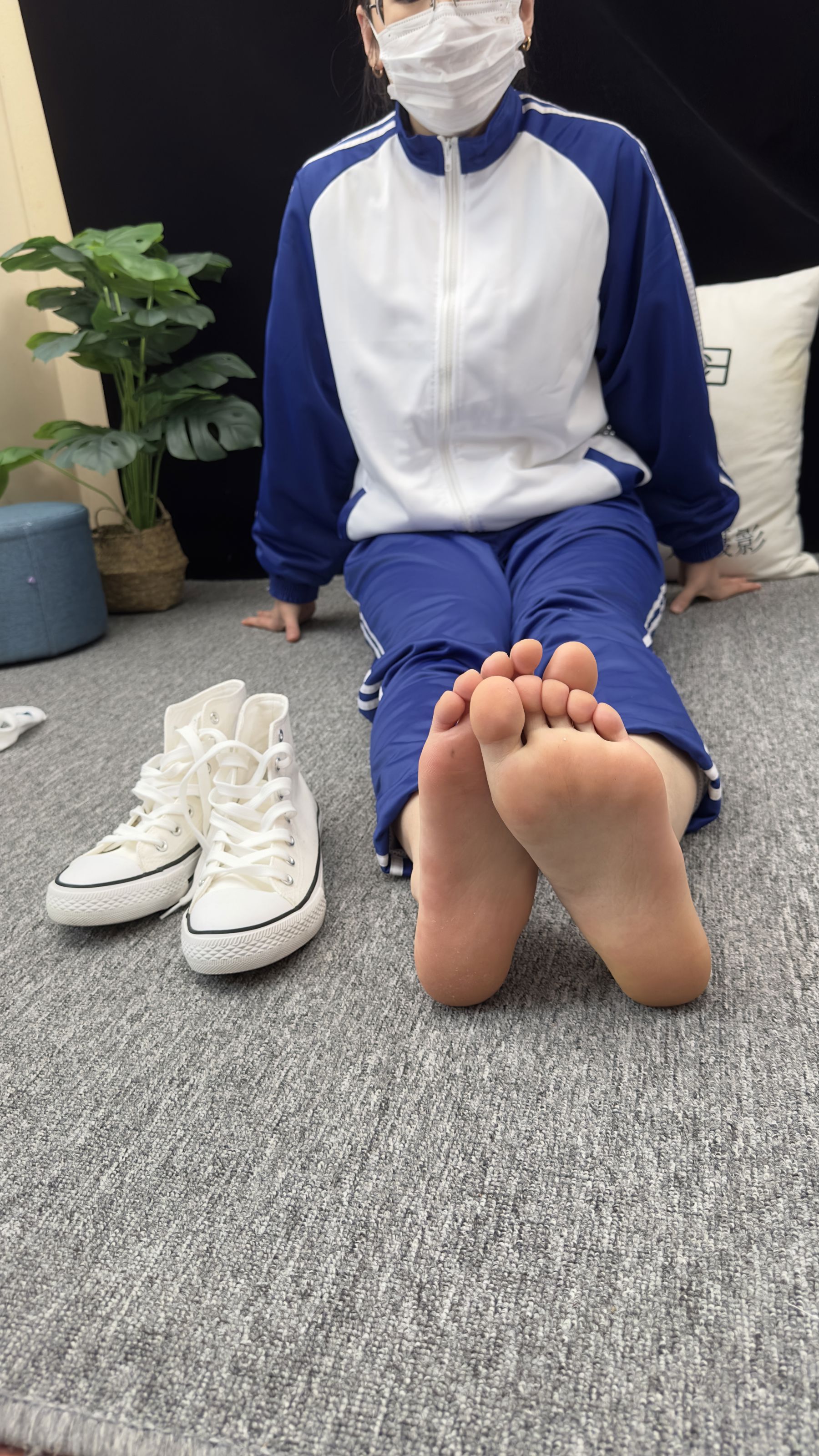 三禾摄影 No.008 校服 帆布鞋 船袜 短丝/(153P)