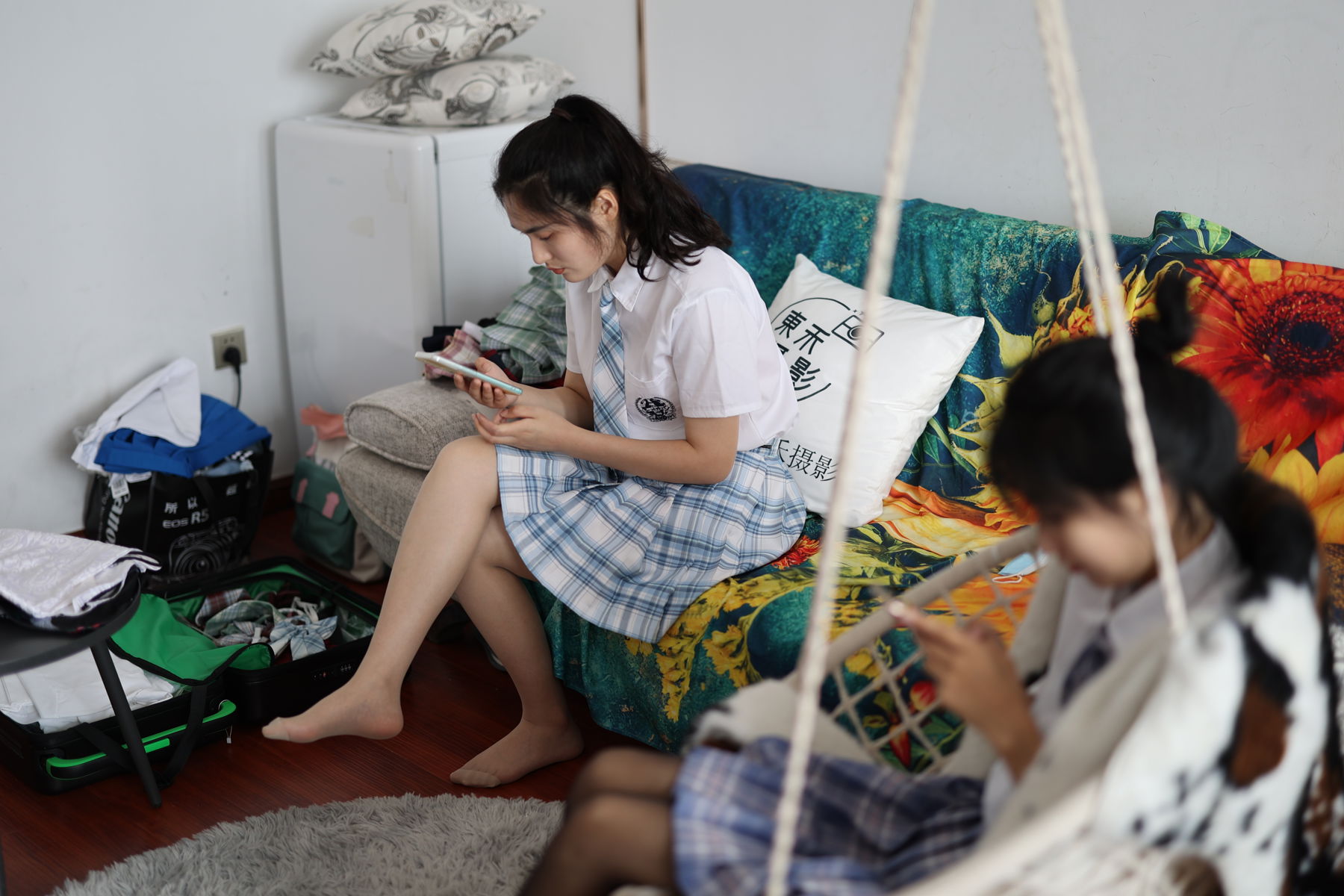 三禾摄影 No.001 雪雪 室内JK/(275P)