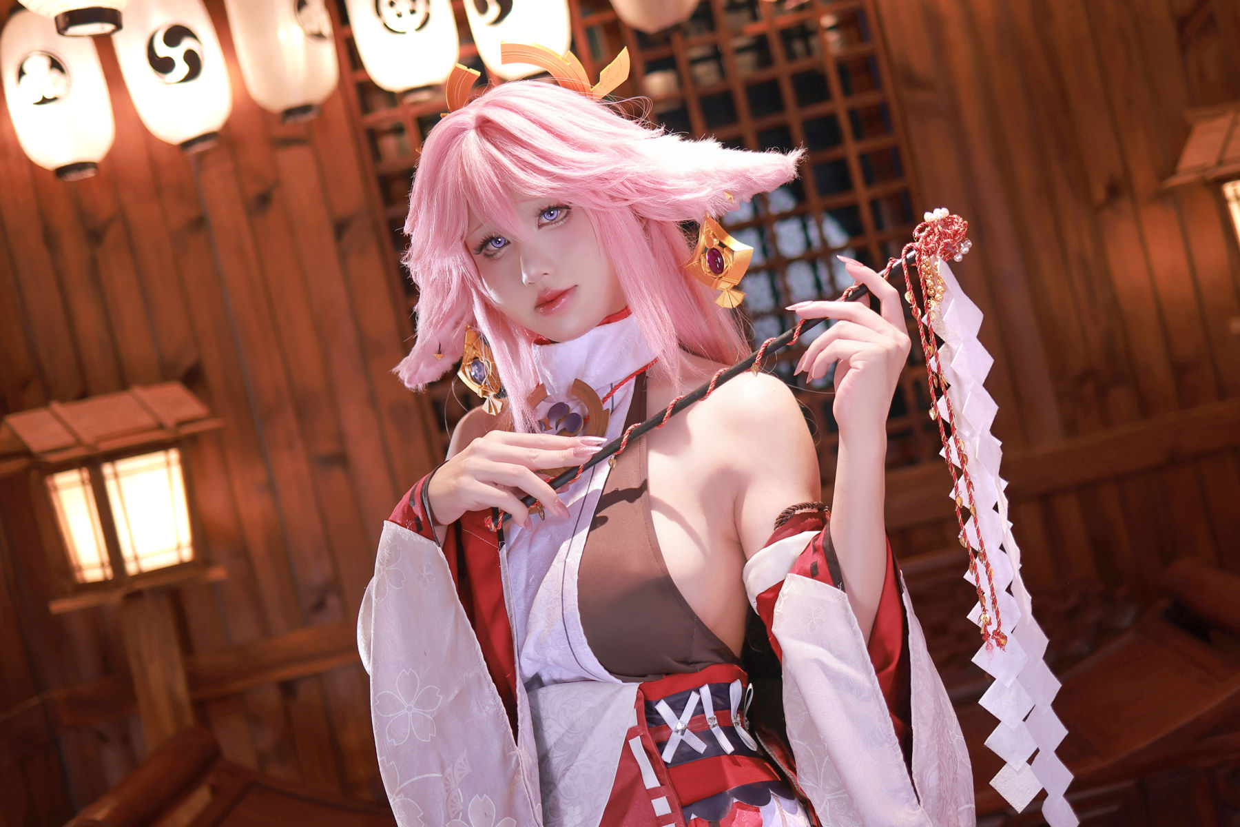 动漫博主 桜满三时 - 八重神子/(52P)