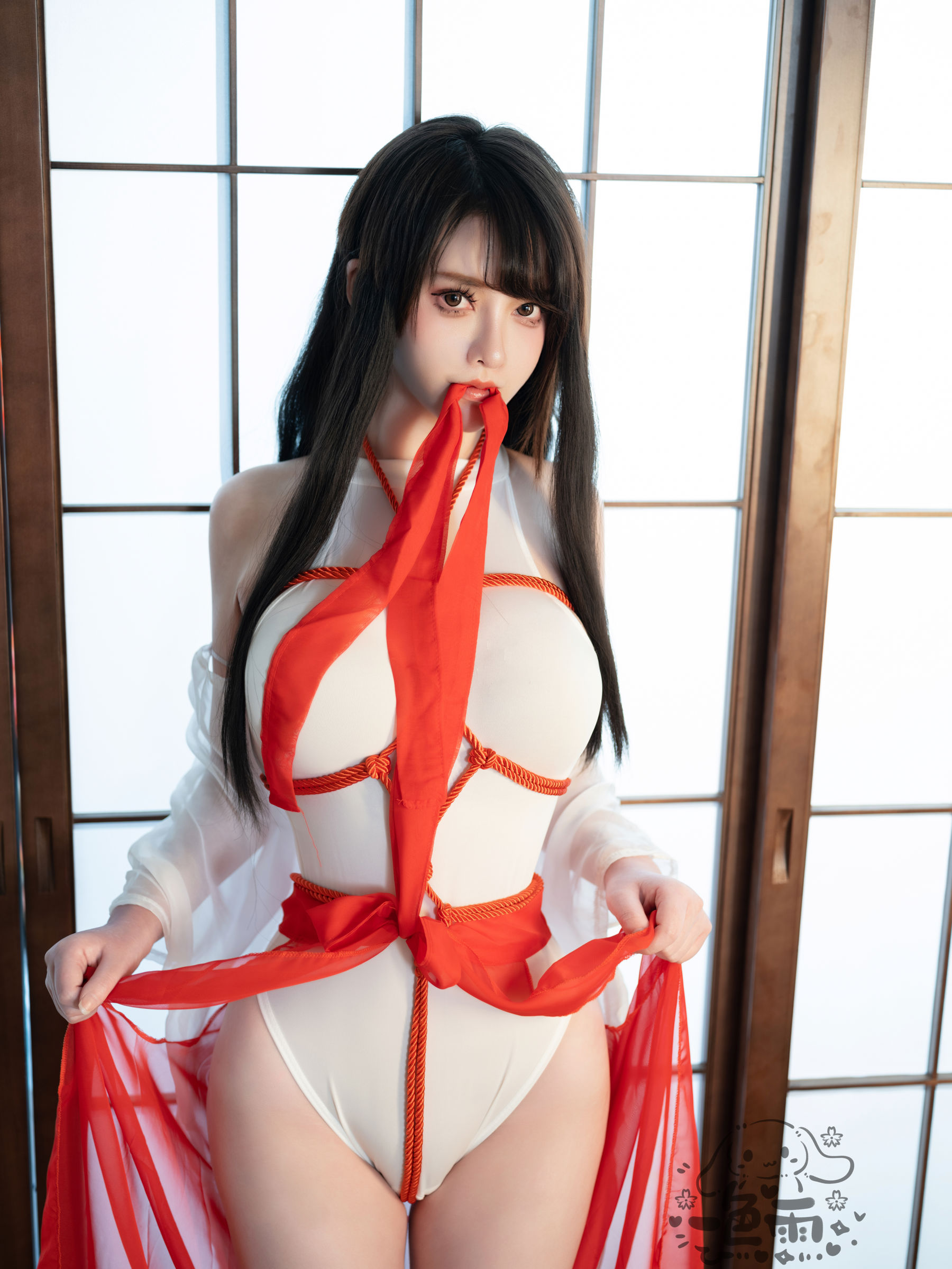 一色雨 - 捆绑巫女/(30P)