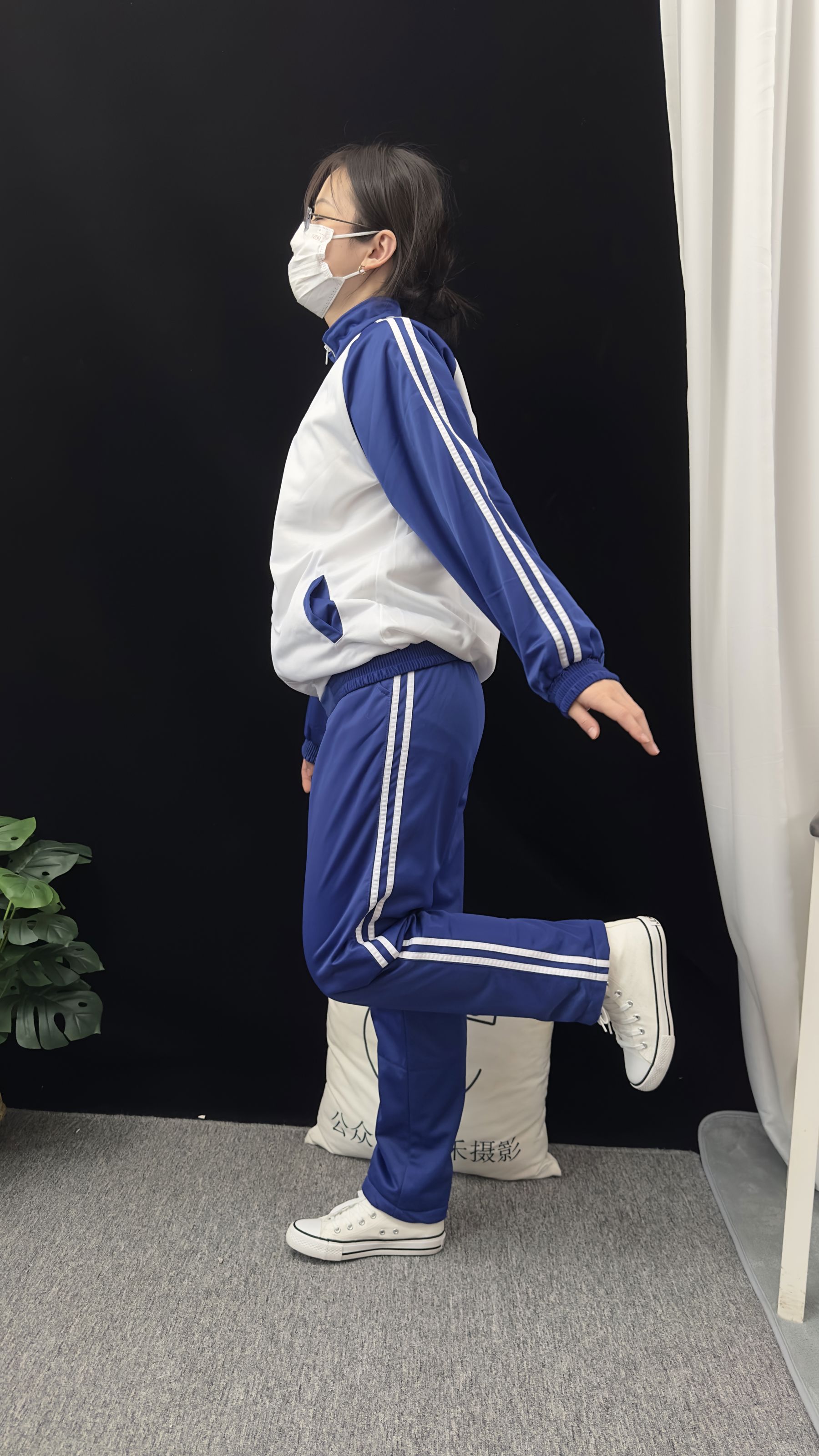 三禾摄影 No.008 校服 帆布鞋 船袜 短丝/(153P)