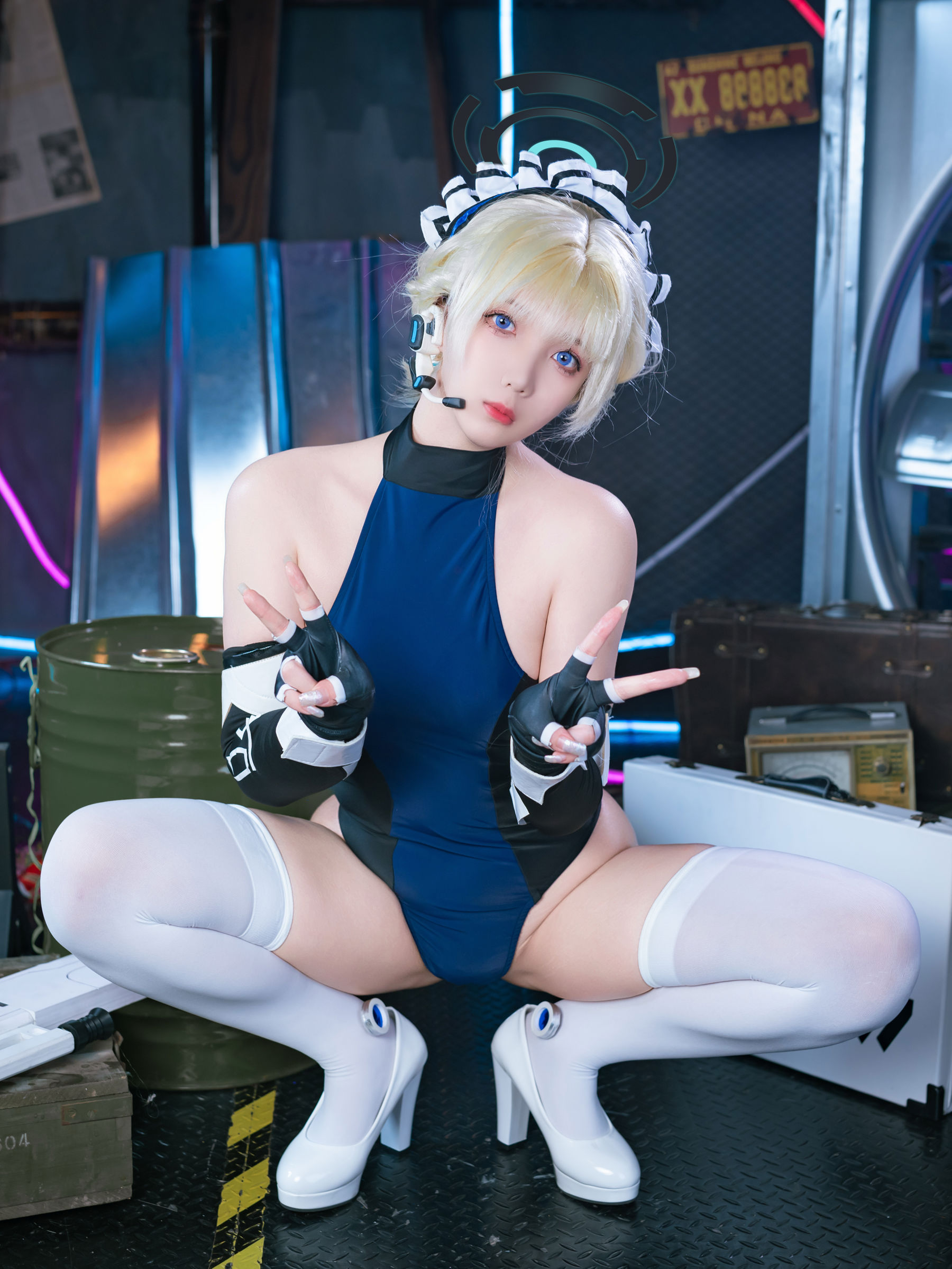 小和甜酒 - 蔚蓝档案 飞鸟马时女仆/(31P)