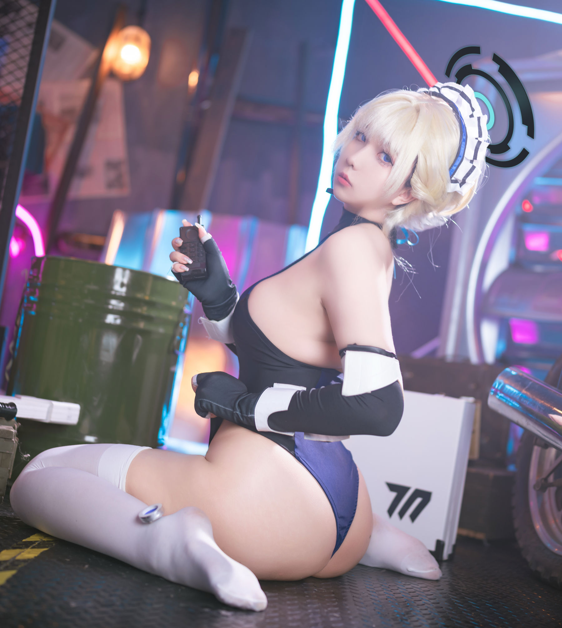 小和甜酒 - 蔚蓝档案 飞鸟马时女仆/(31P)