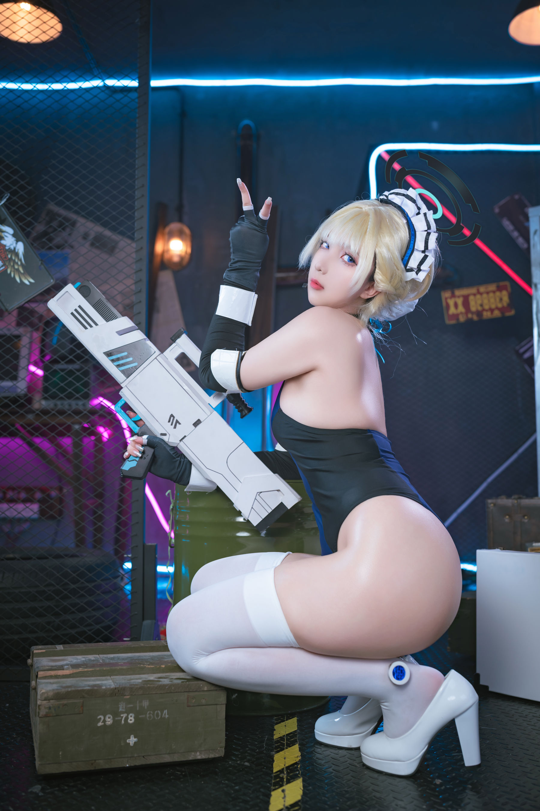 小和甜酒 - 蔚蓝档案 飞鸟马时女仆/(31P)