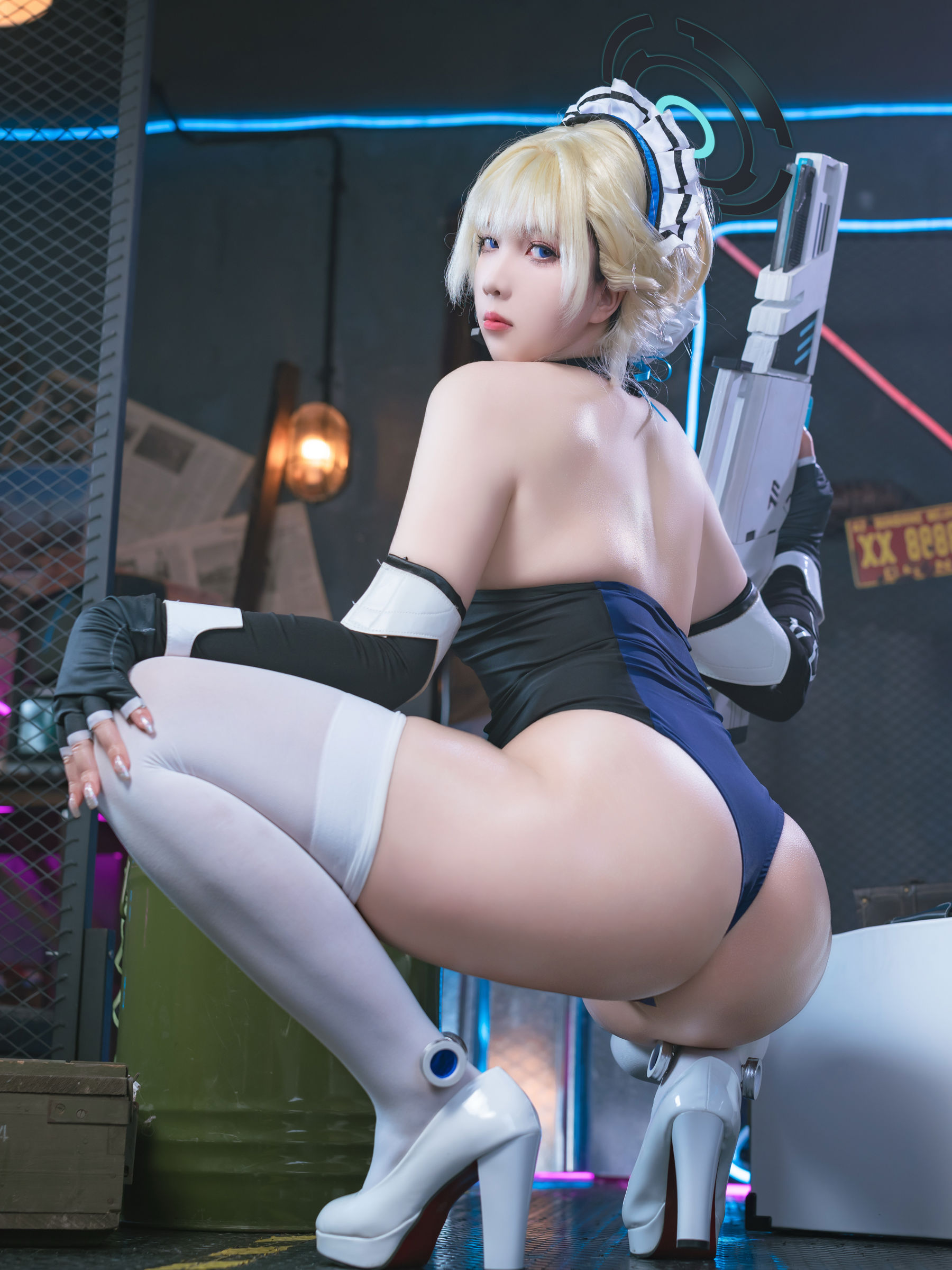 小和甜酒 - 蔚蓝档案 飞鸟马时女仆/(31P)