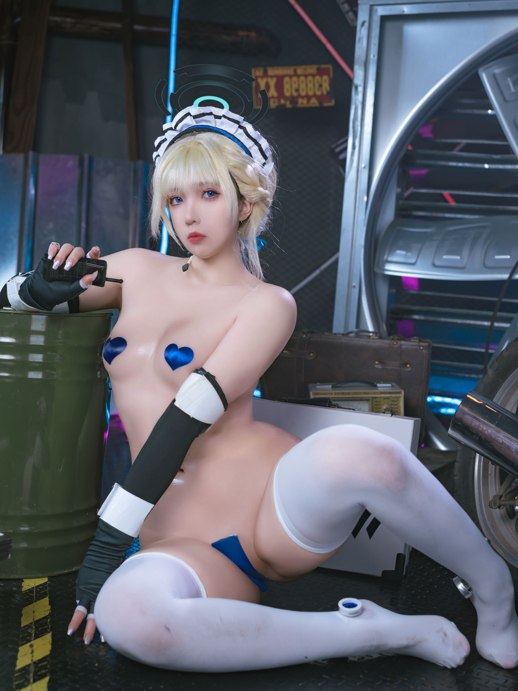 小和甜酒 - 蔚蓝档案 飞鸟马时女仆/(31P)