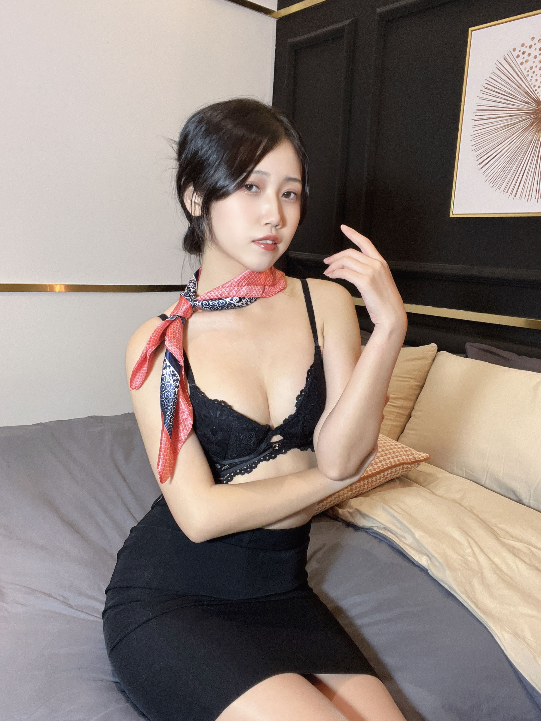 微博人气Coser 不呆猫 - 东航空姐/(66P)