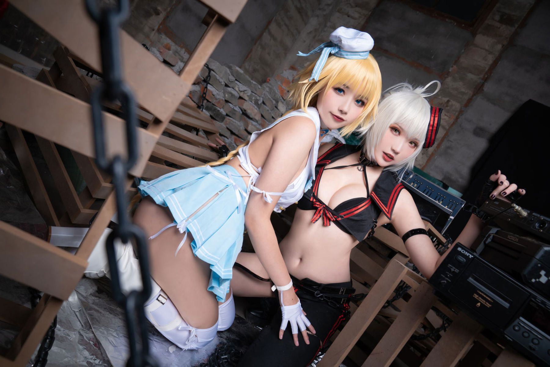 微博妹子 Momoko葵葵&瓜希酱 - FATE 黑白贞德/(60P)