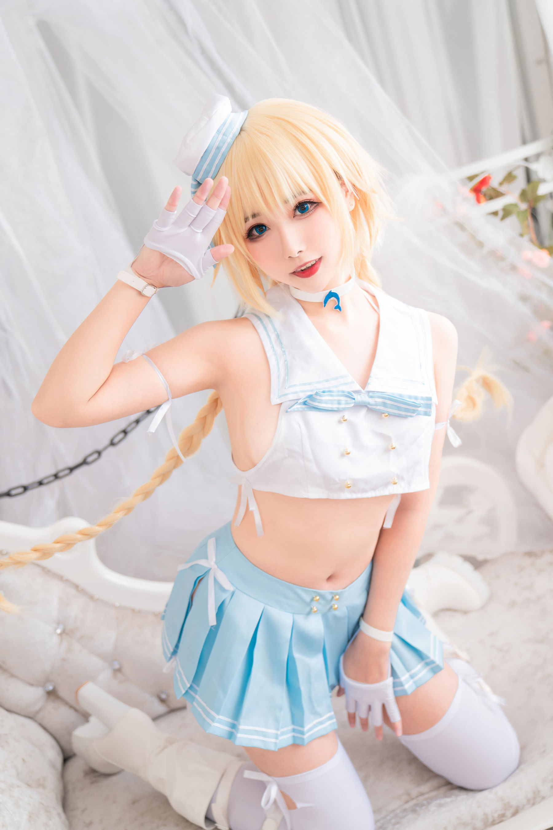 微博妹子 Momoko葵葵&瓜希酱 - FATE 黑白贞德/(60P)