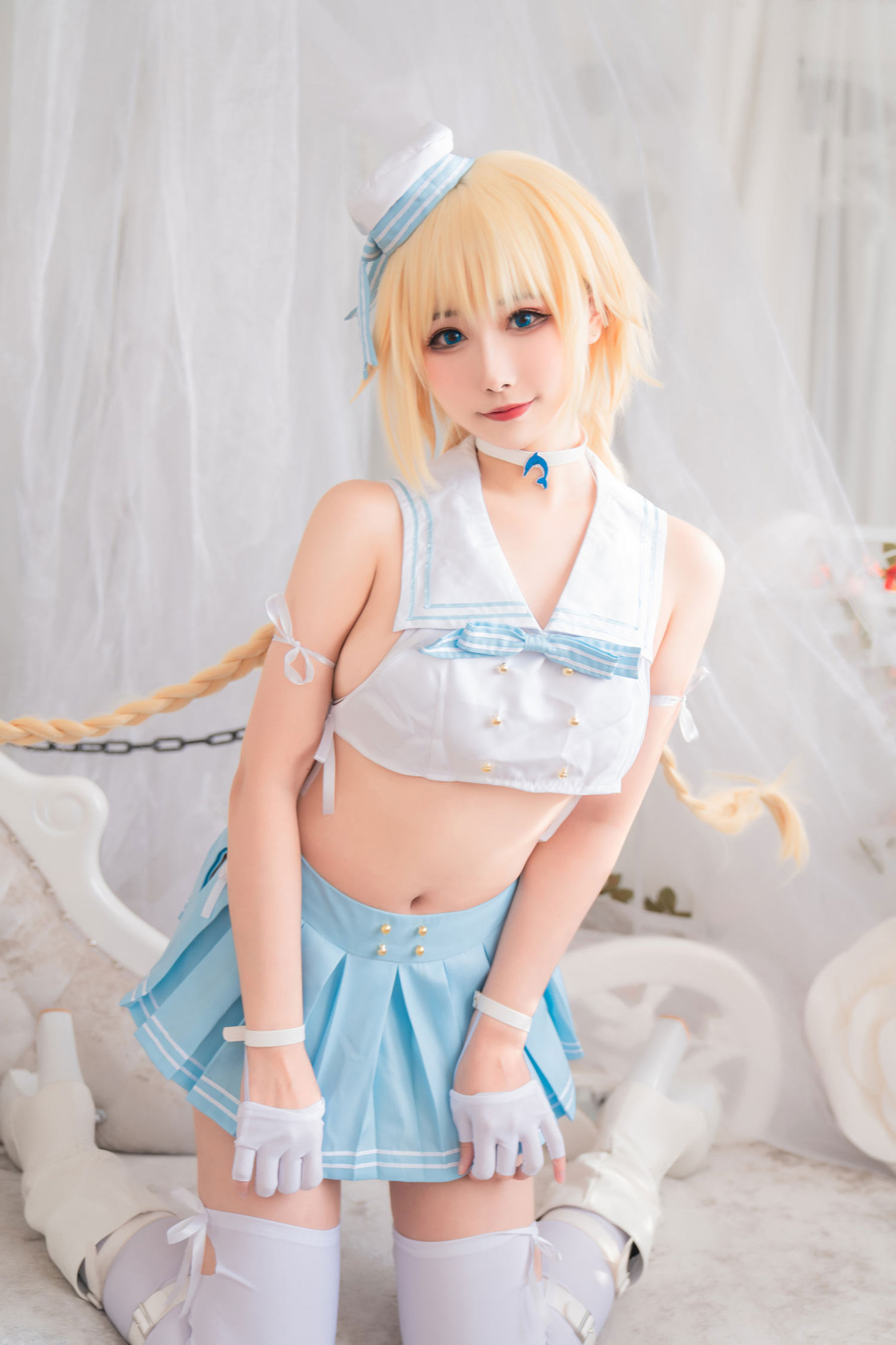 微博妹子 Momoko葵葵&瓜希酱 - FATE 黑白贞德/(60P)