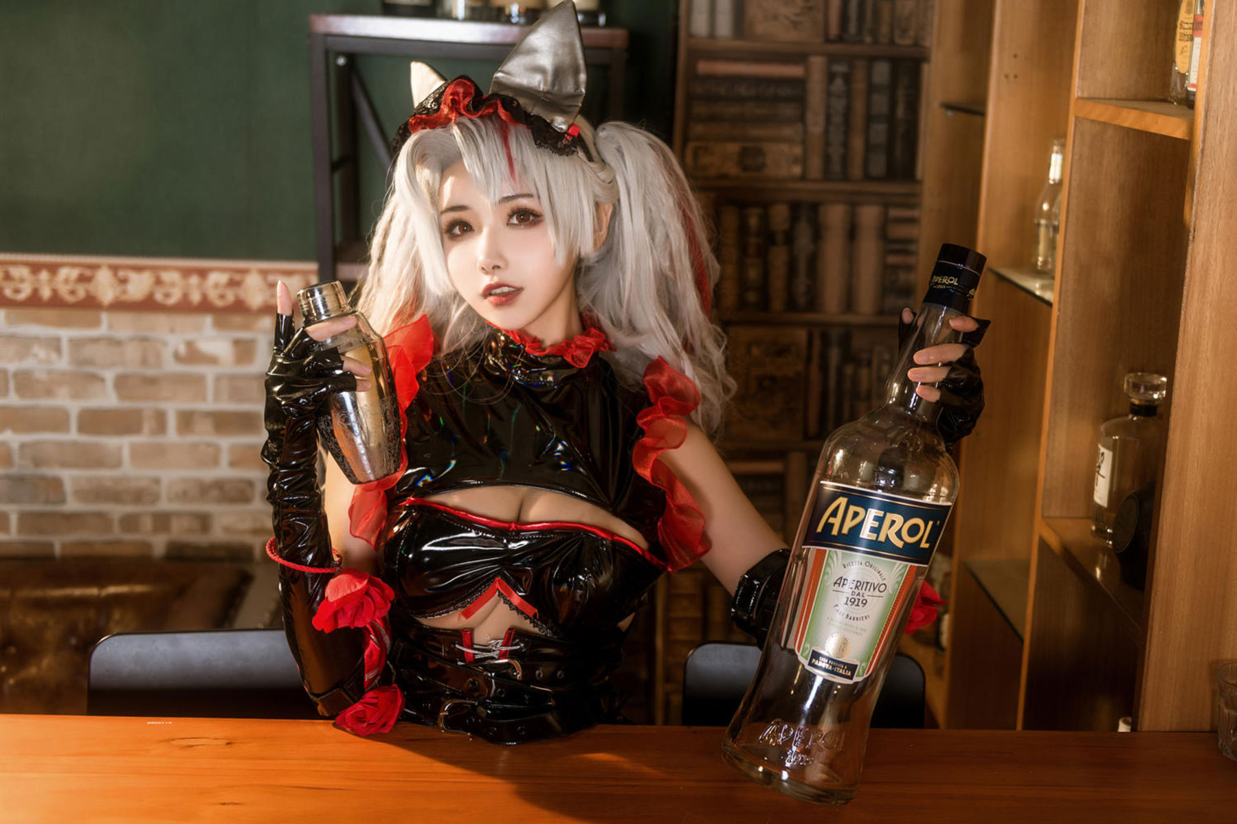 微博妹子 Momoko葵葵 - 碧蓝航线 阿尔达伯特亲王/(21P)