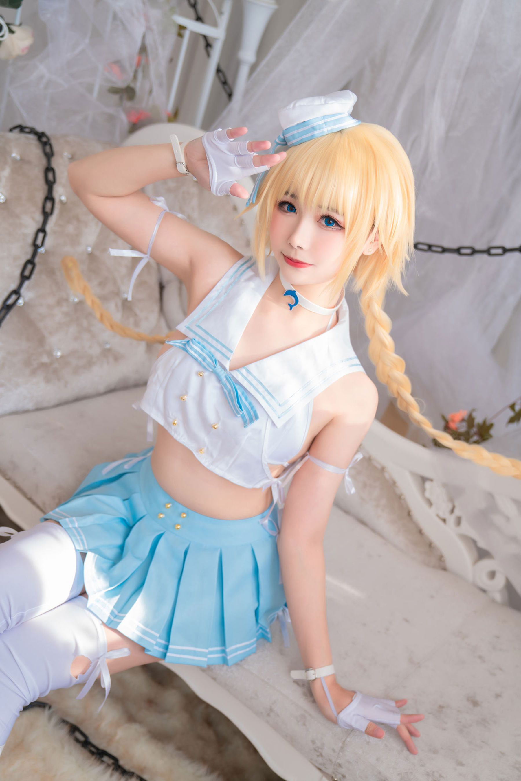 微博妹子 Momoko葵葵&瓜希酱 - FATE 黑白贞德/(60P)