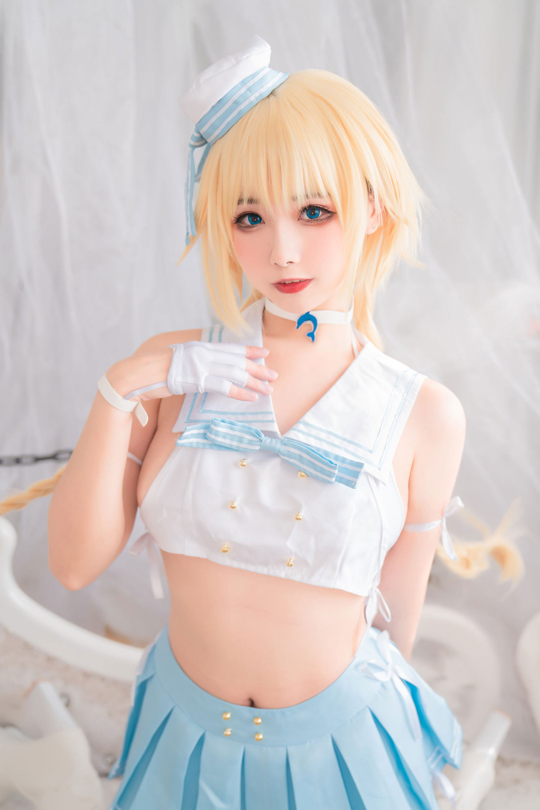 微博妹子 Momoko葵葵&瓜希酱 - FATE 黑白贞德/(60P)