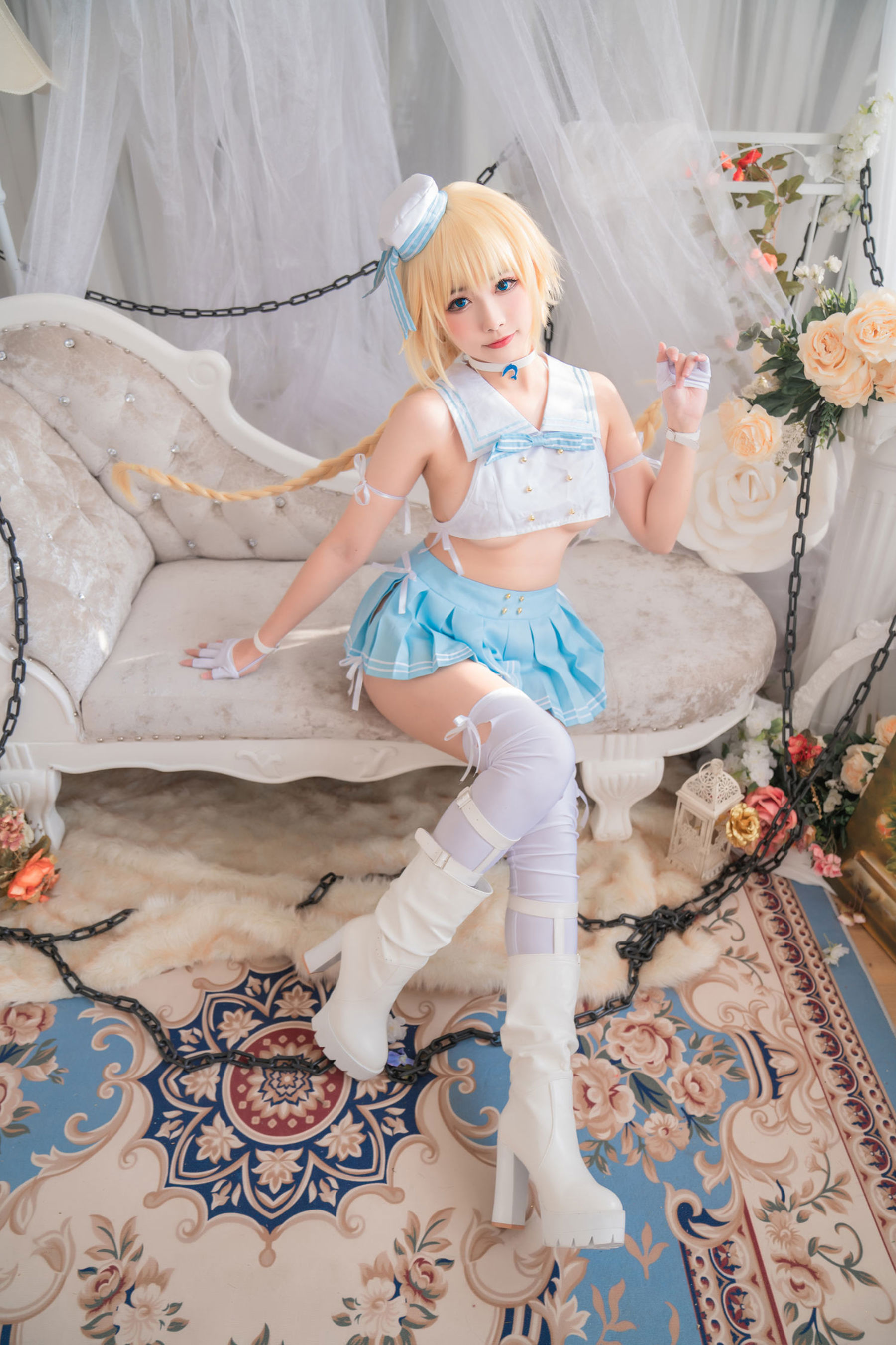 微博妹子 Momoko葵葵&瓜希酱 - FATE 黑白贞德/(60P)