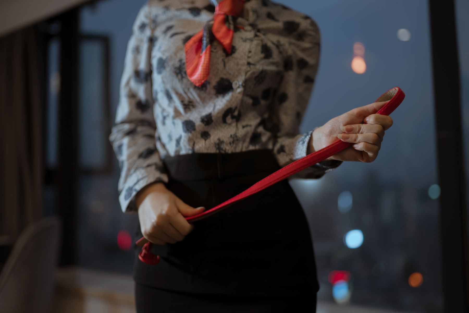 微博人气Coser 不呆猫 - 东航空姐/(66P)