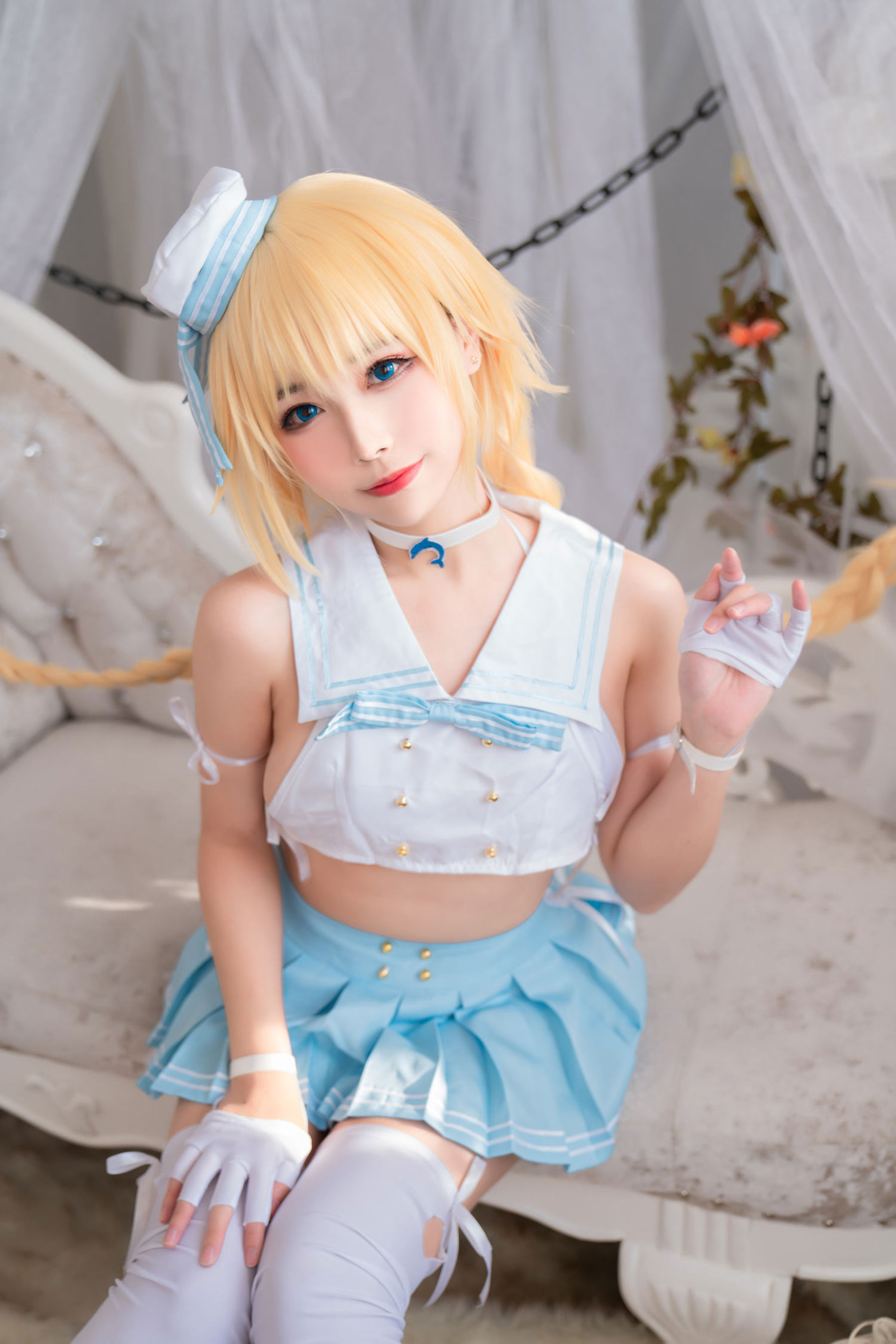 微博妹子 Momoko葵葵&瓜希酱 - FATE 黑白贞德/(60P)