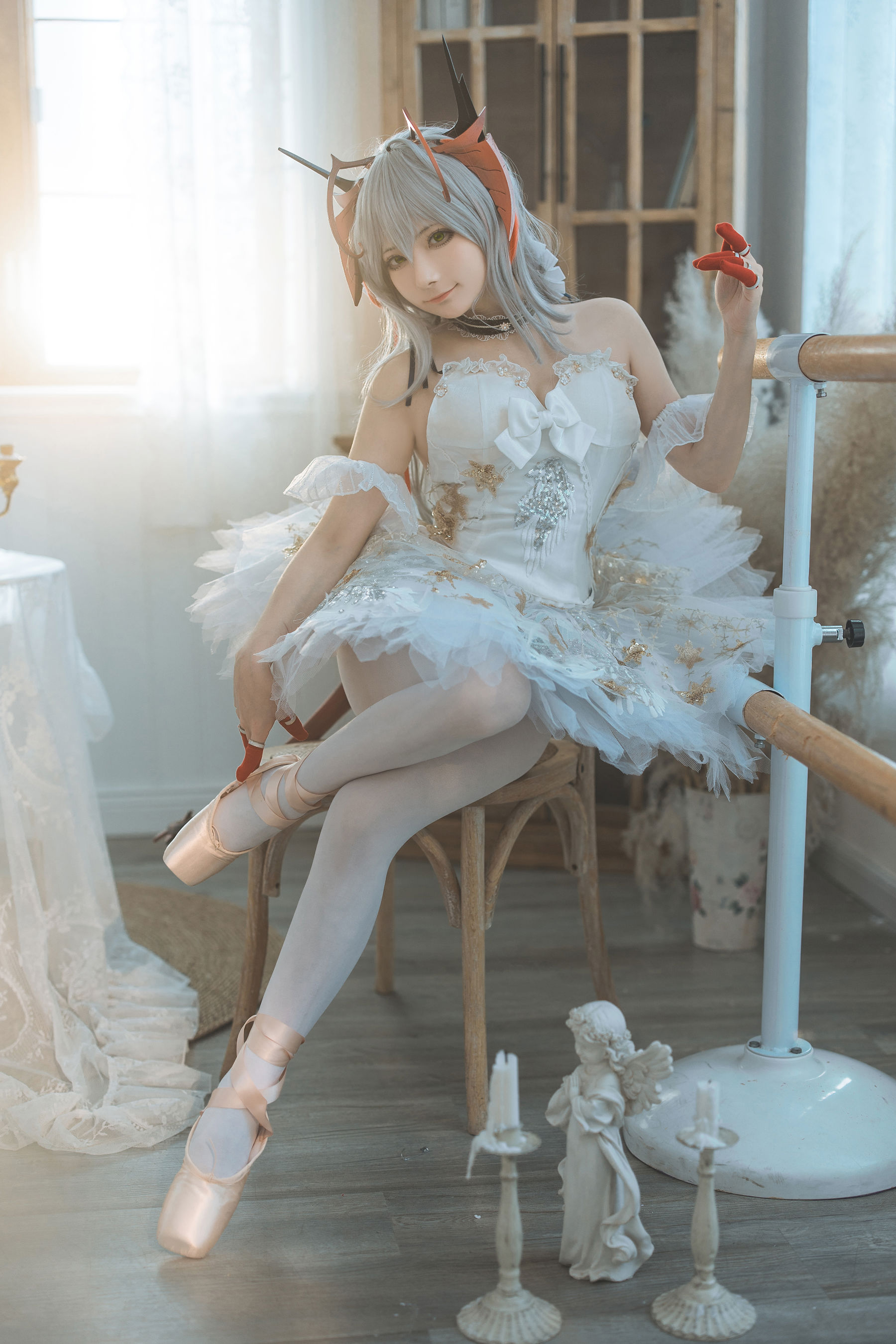 是三不是世w - 明日方舟 W 芭蕾/(27P)