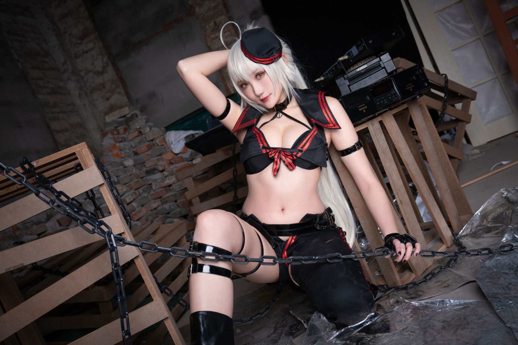 微博妹子 Momoko葵葵&瓜希酱 - FATE 黑白贞德/(60P)