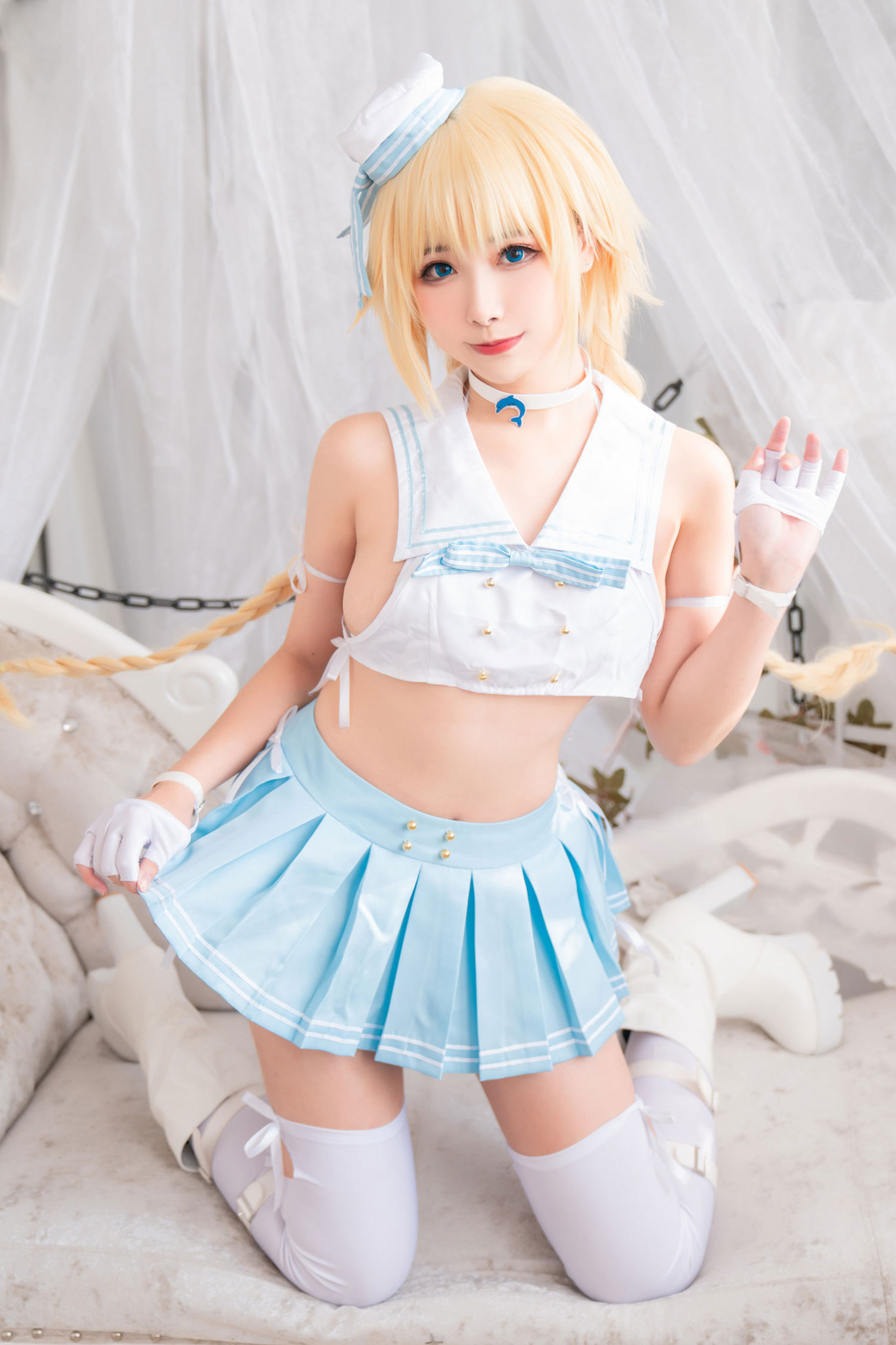 微博妹子 Momoko葵葵&瓜希酱 - FATE 黑白贞德/(60P)