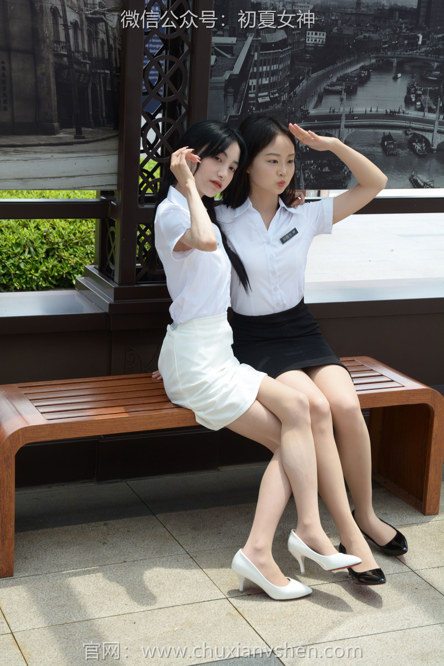 初夏女神 No.294 柒柒&双双 黑白二期/(140P)