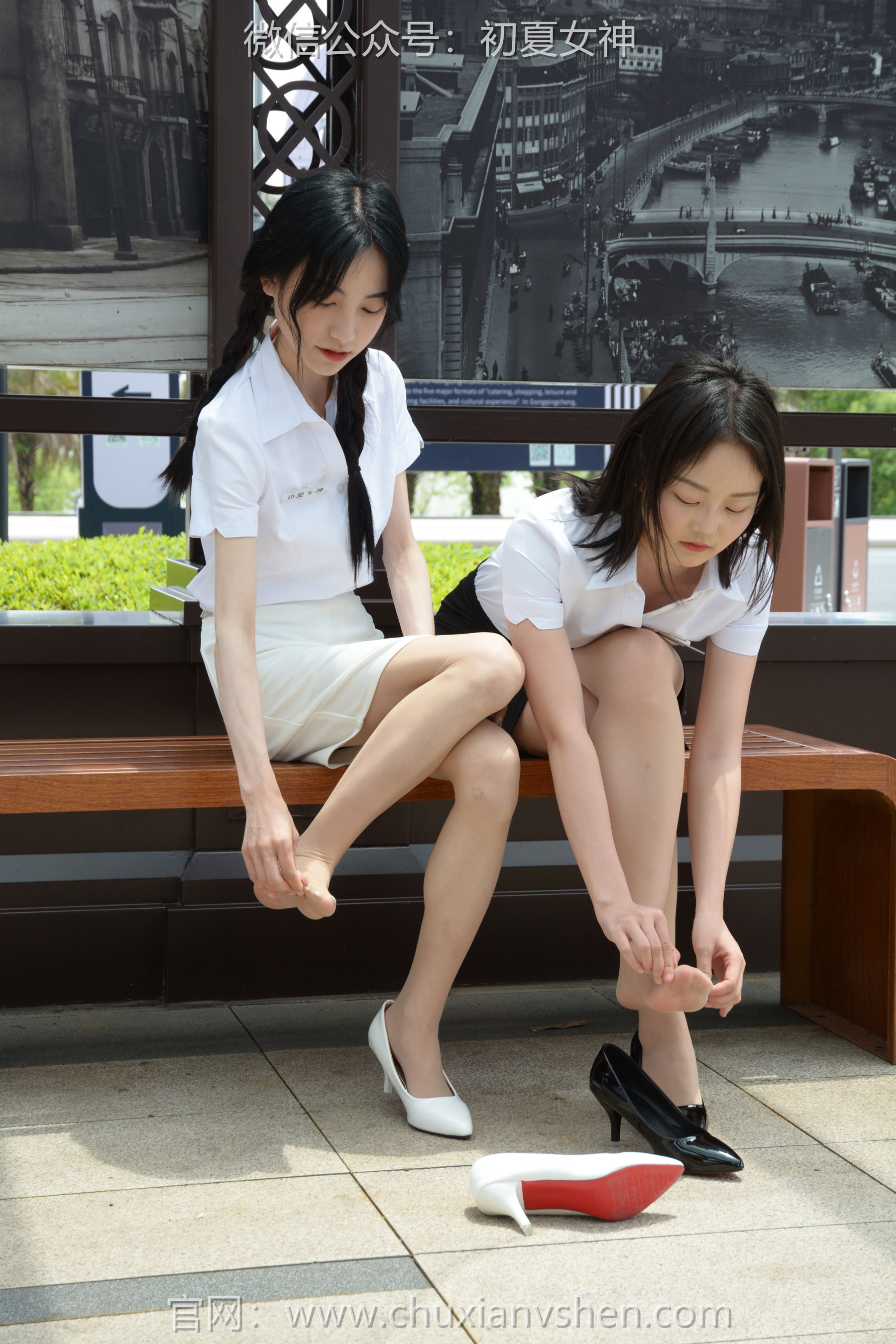 初夏女神 No.294 柒柒&双双 黑白二期/(140P)