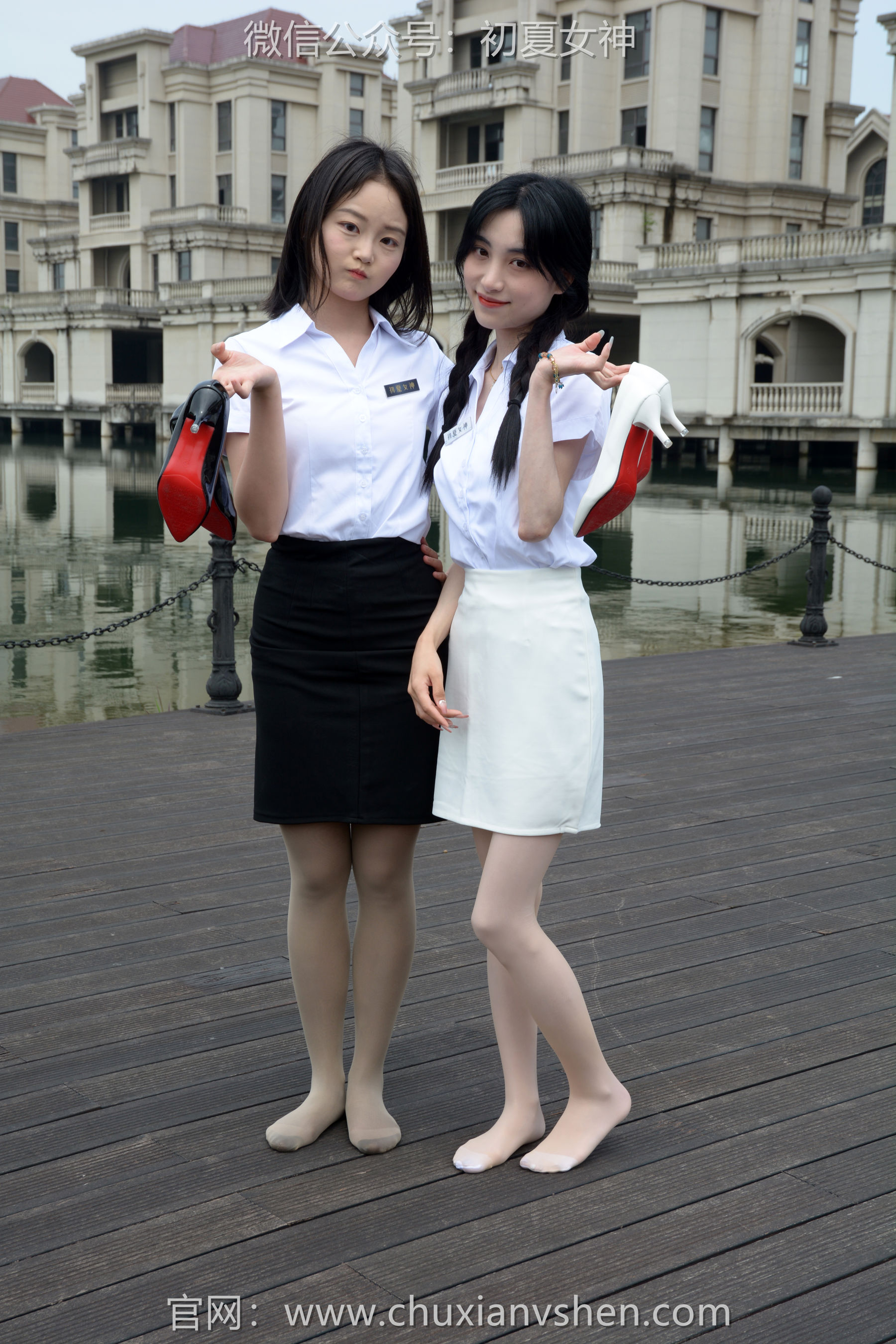 初夏女神 No.294 柒柒&双双 黑白二期/(140P)