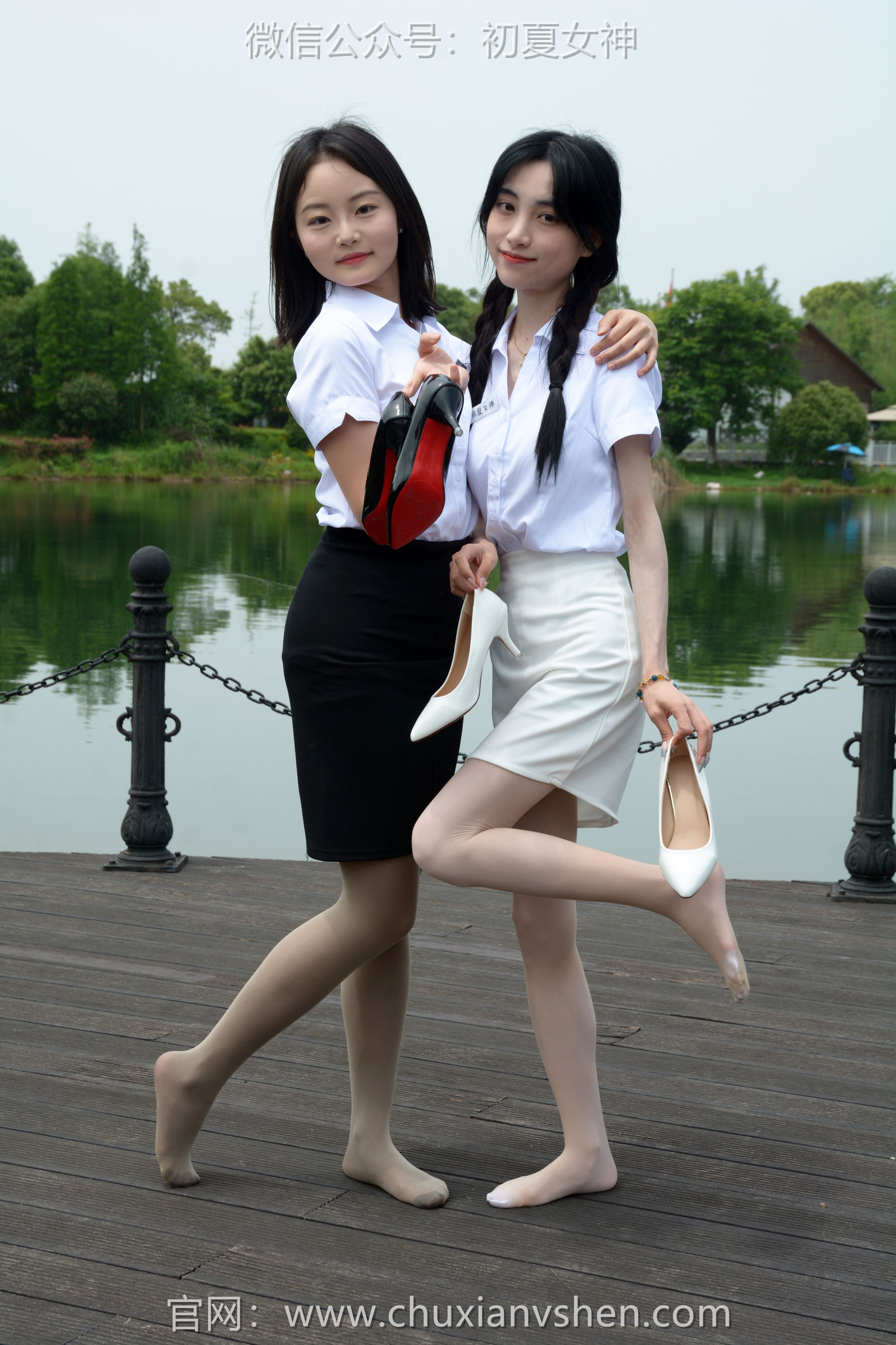 初夏女神 No.294 柒柒&双双 黑白二期/(140P)