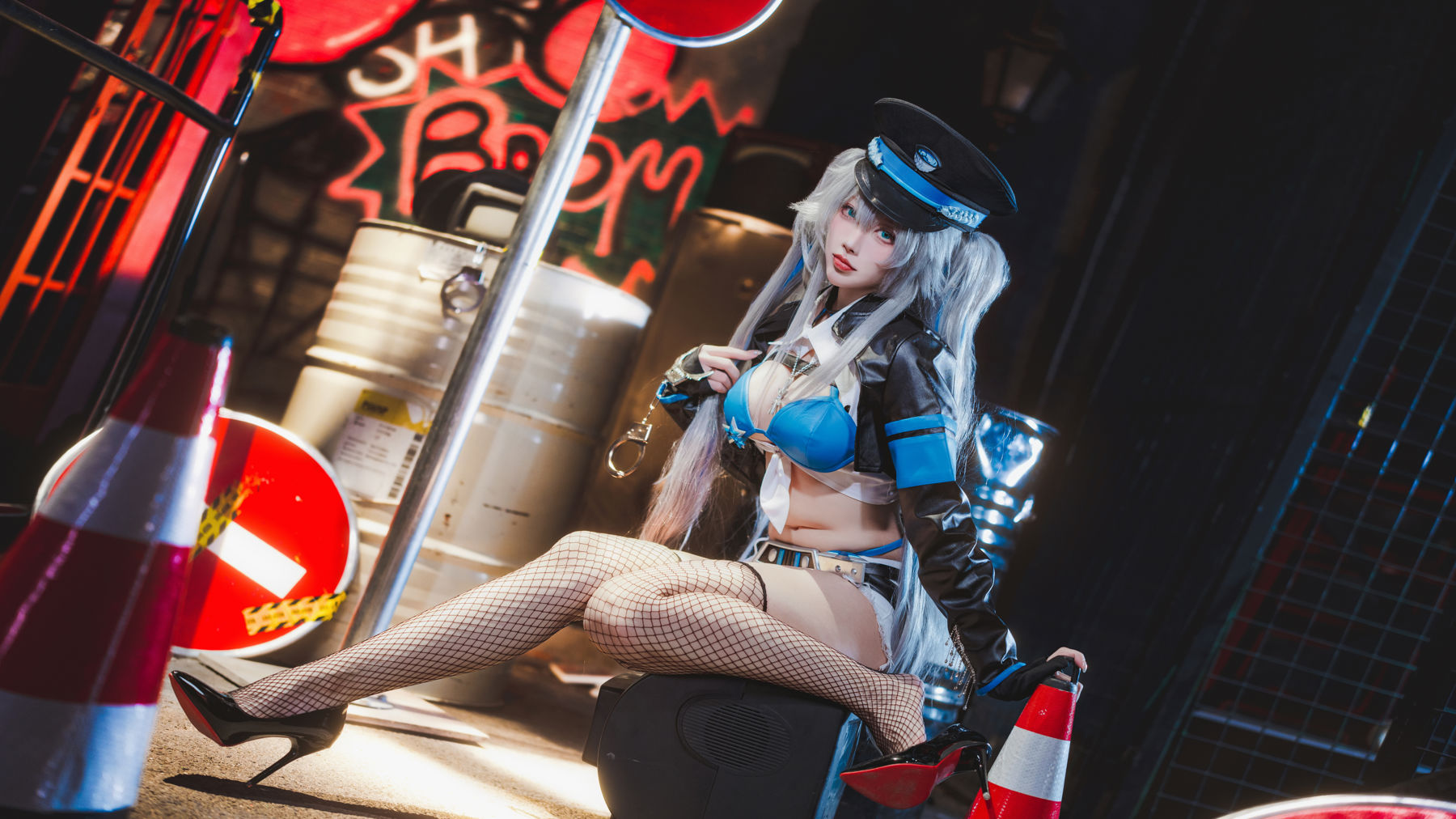 宫本桜 - 交错战线 刃齿女警/(22P)