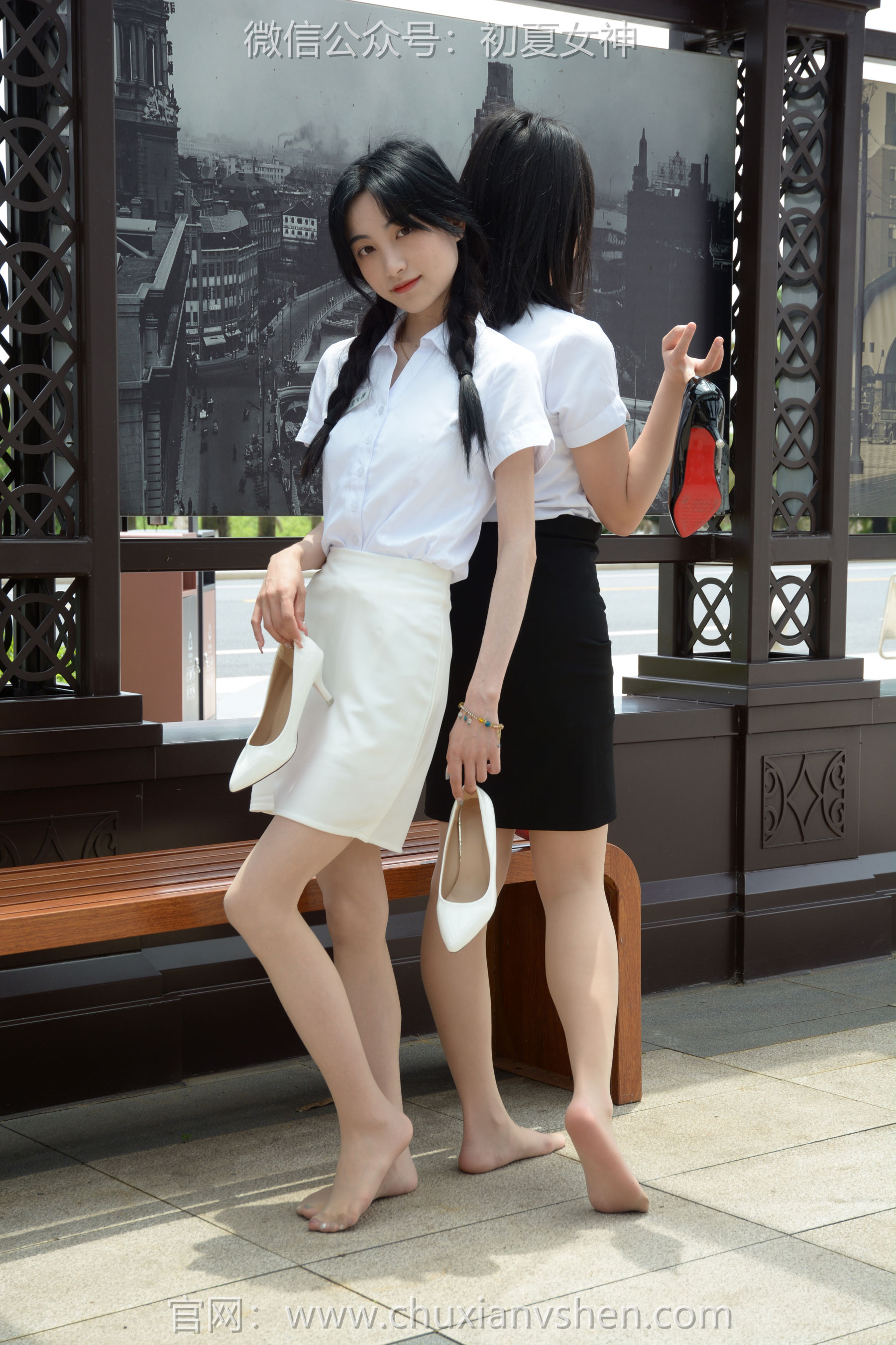 初夏女神 No.294 柒柒&双双 黑白二期/(140P)