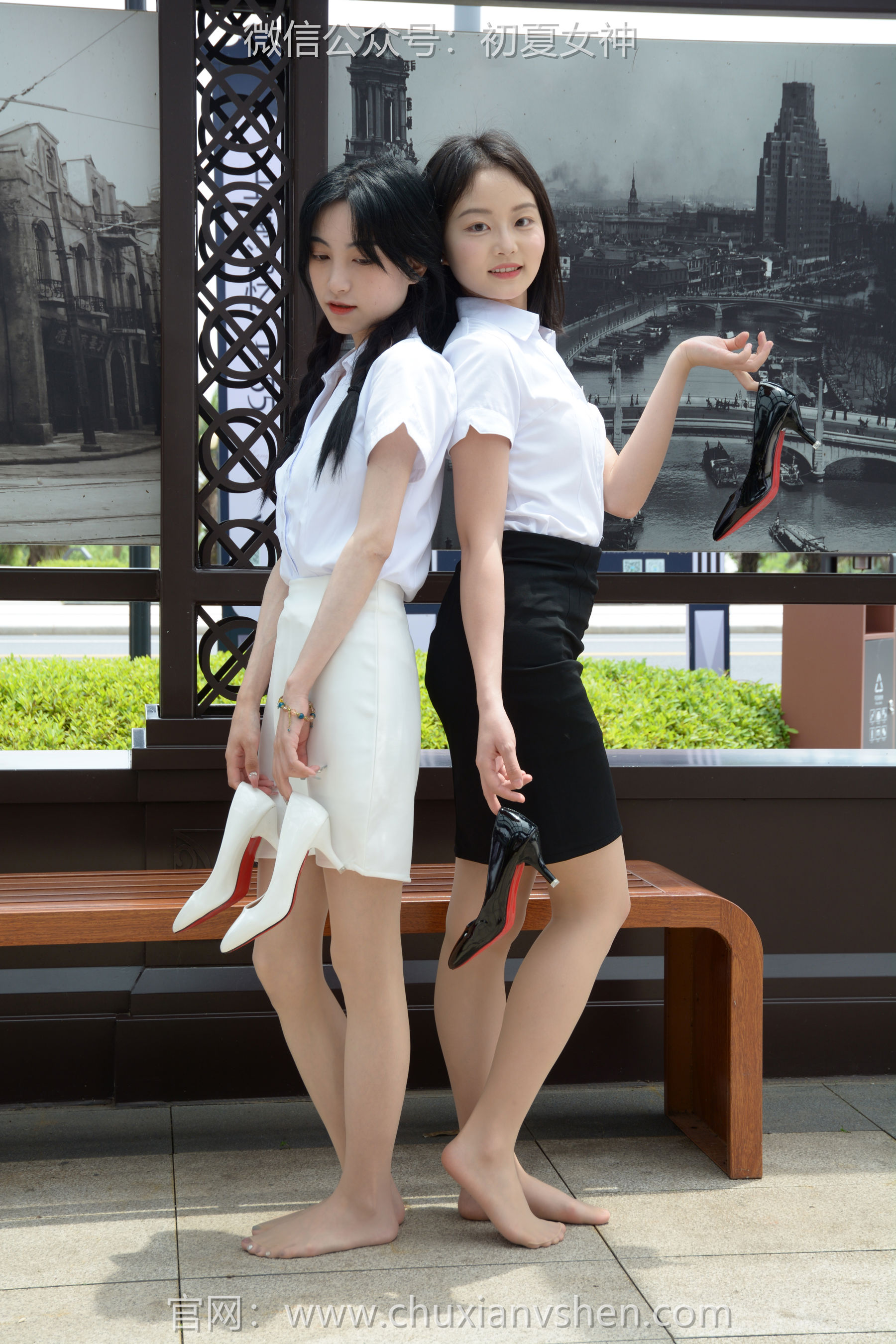 初夏女神 No.294 柒柒&双双 黑白二期/(140P)