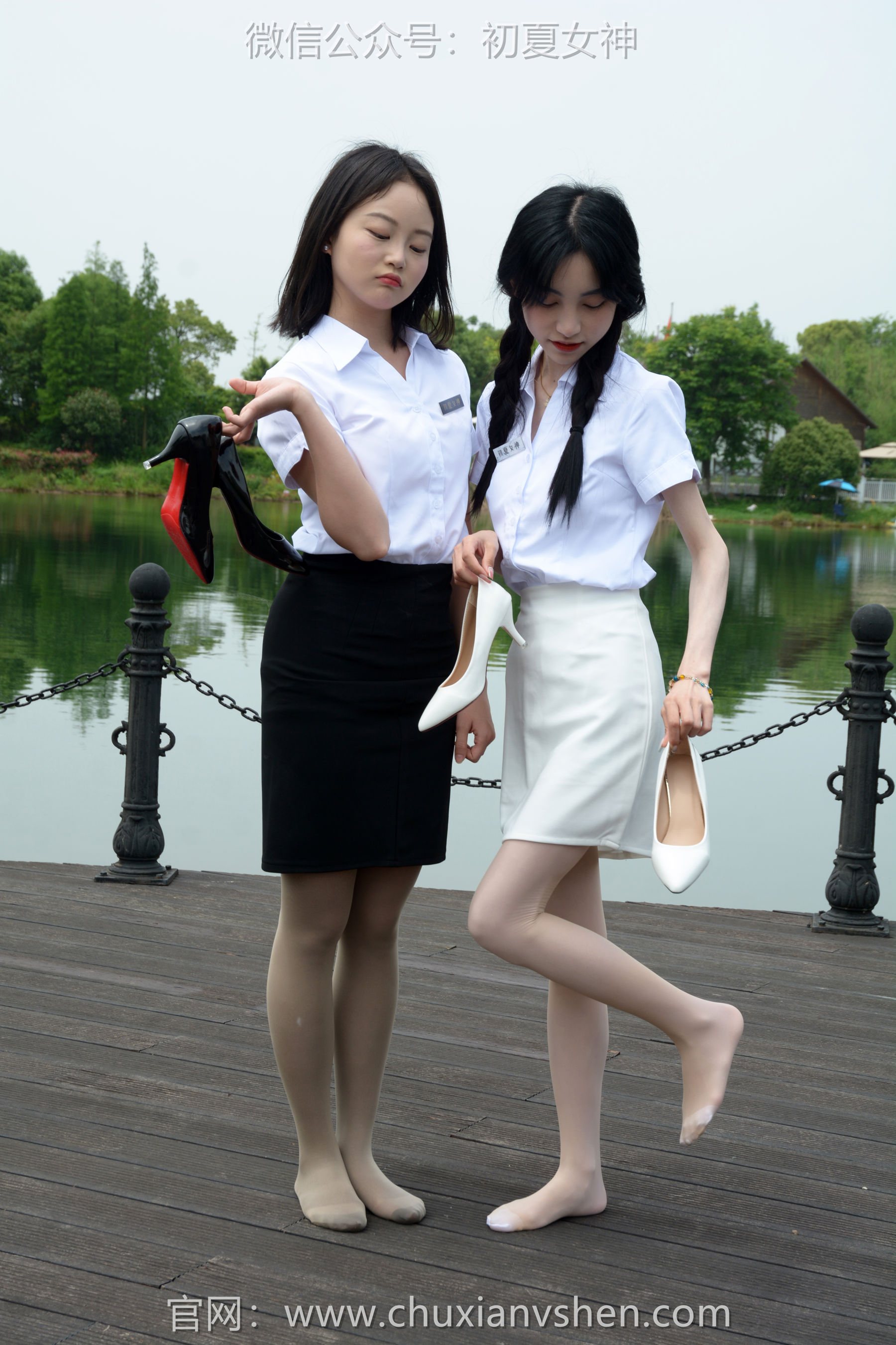 初夏女神 No.294 柒柒&双双 黑白二期/(140P)