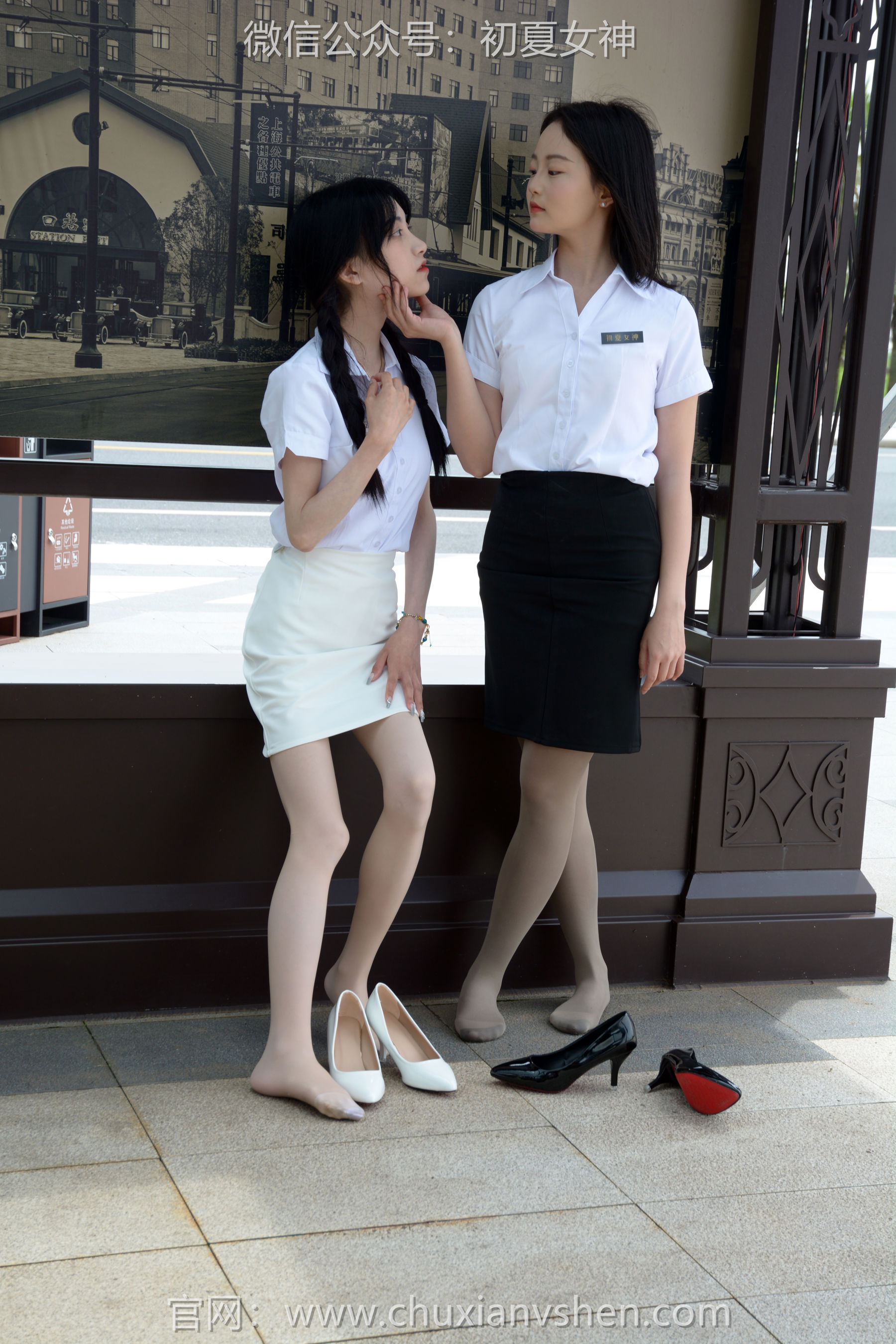 初夏女神 No.294 柒柒&双双 黑白二期/(140P)