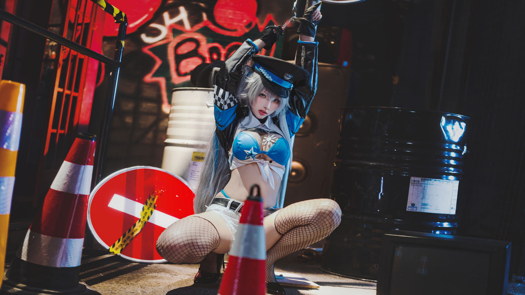 宫本桜 - 交错战线 刃齿女警/(22P)