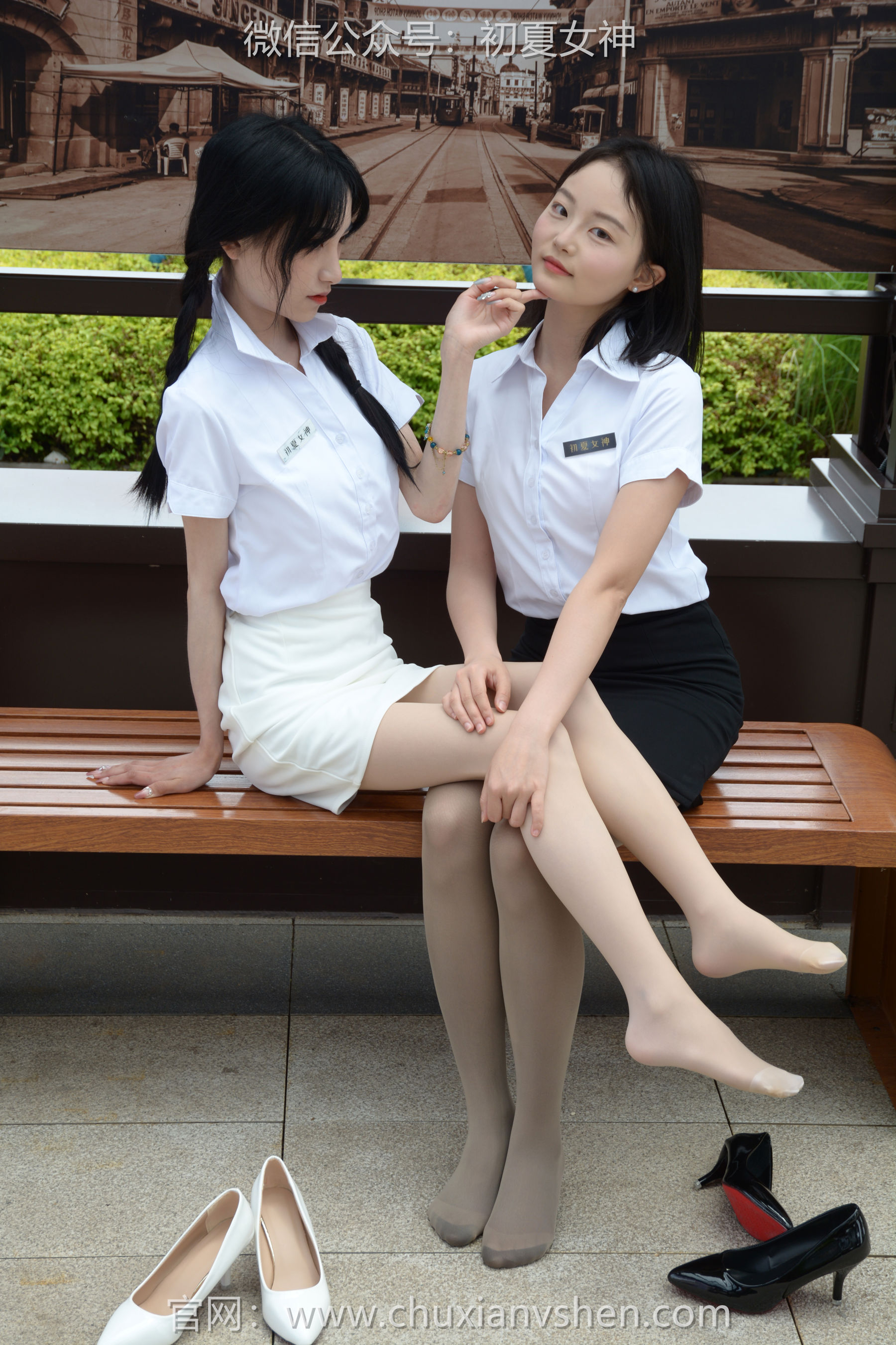 初夏女神 No.294 柒柒&双双 黑白二期/(140P)