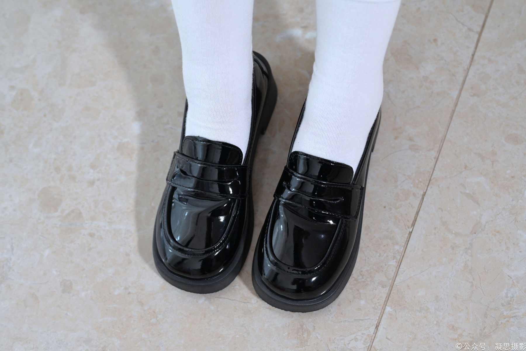 凝思摄影 No.017 铃铃 - JK制服、短白袜、小皮鞋/(167P)