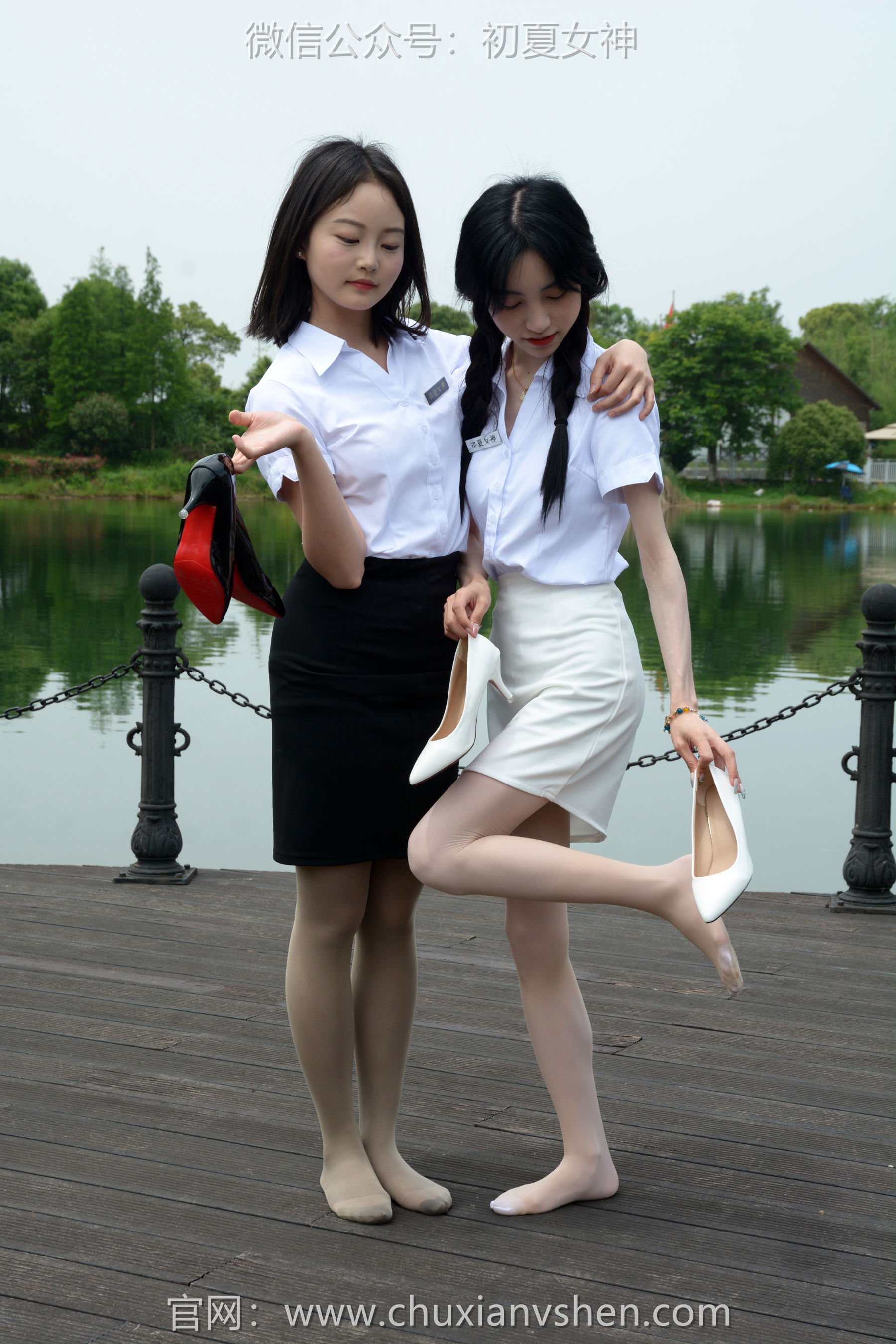 初夏女神 No.294 柒柒&双双 黑白二期/(140P)