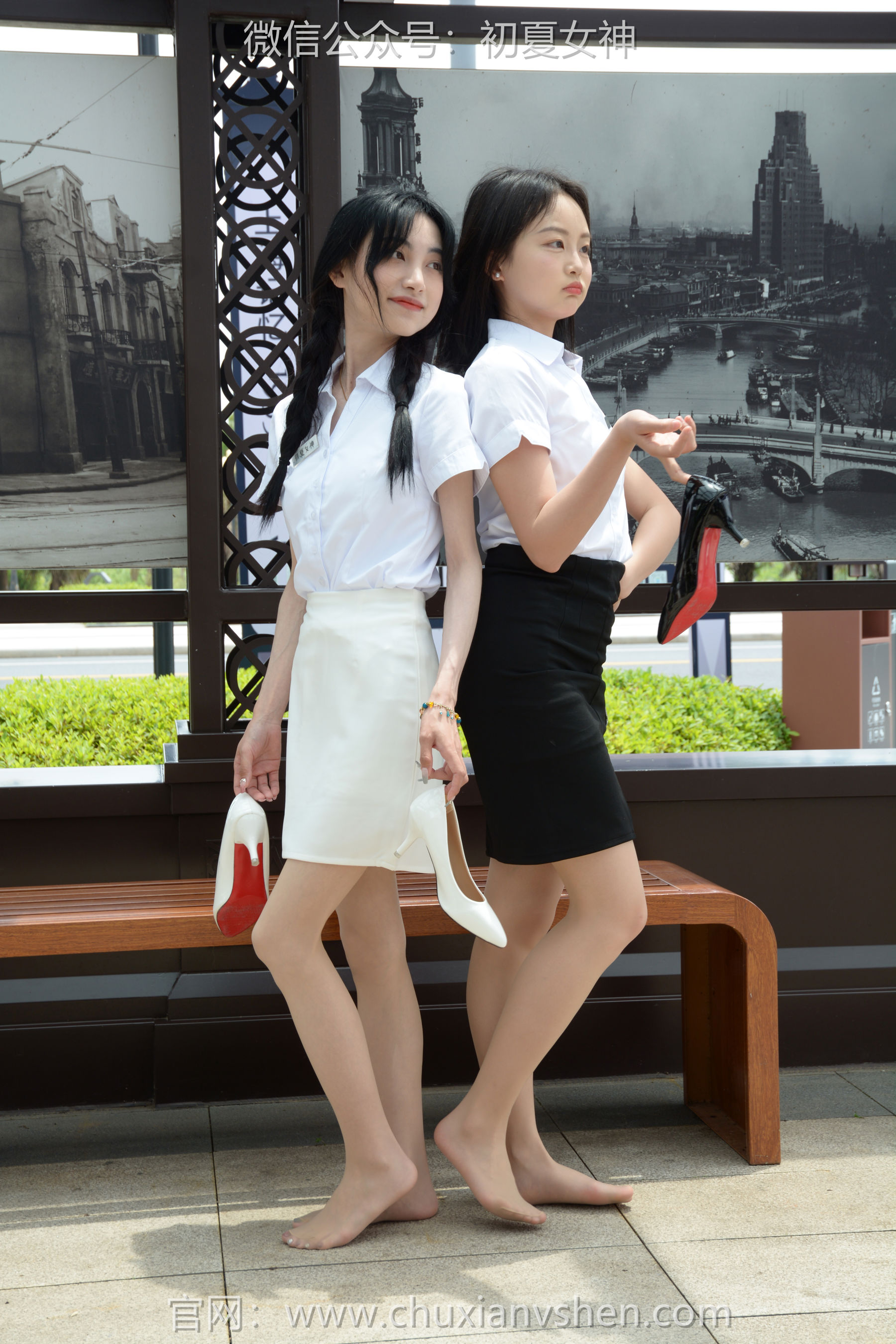 初夏女神 No.294 柒柒&双双 黑白二期/(140P)