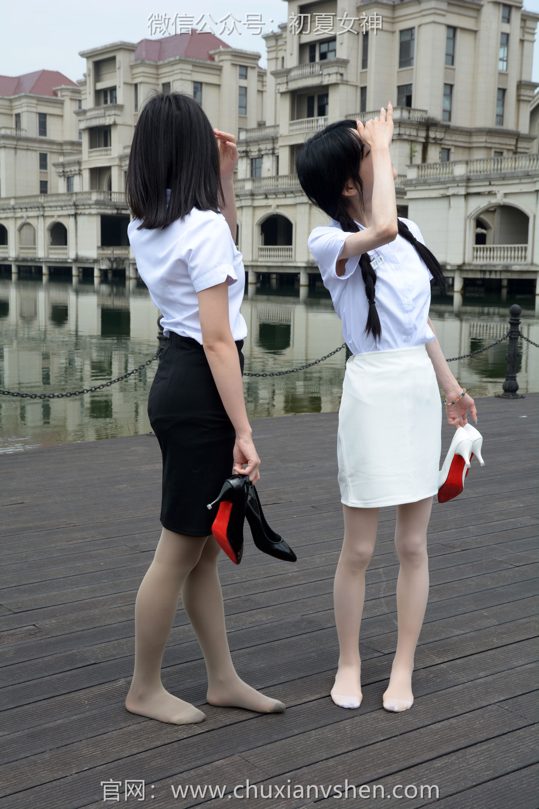 初夏女神 No.294 柒柒&双双 黑白二期/(140P)