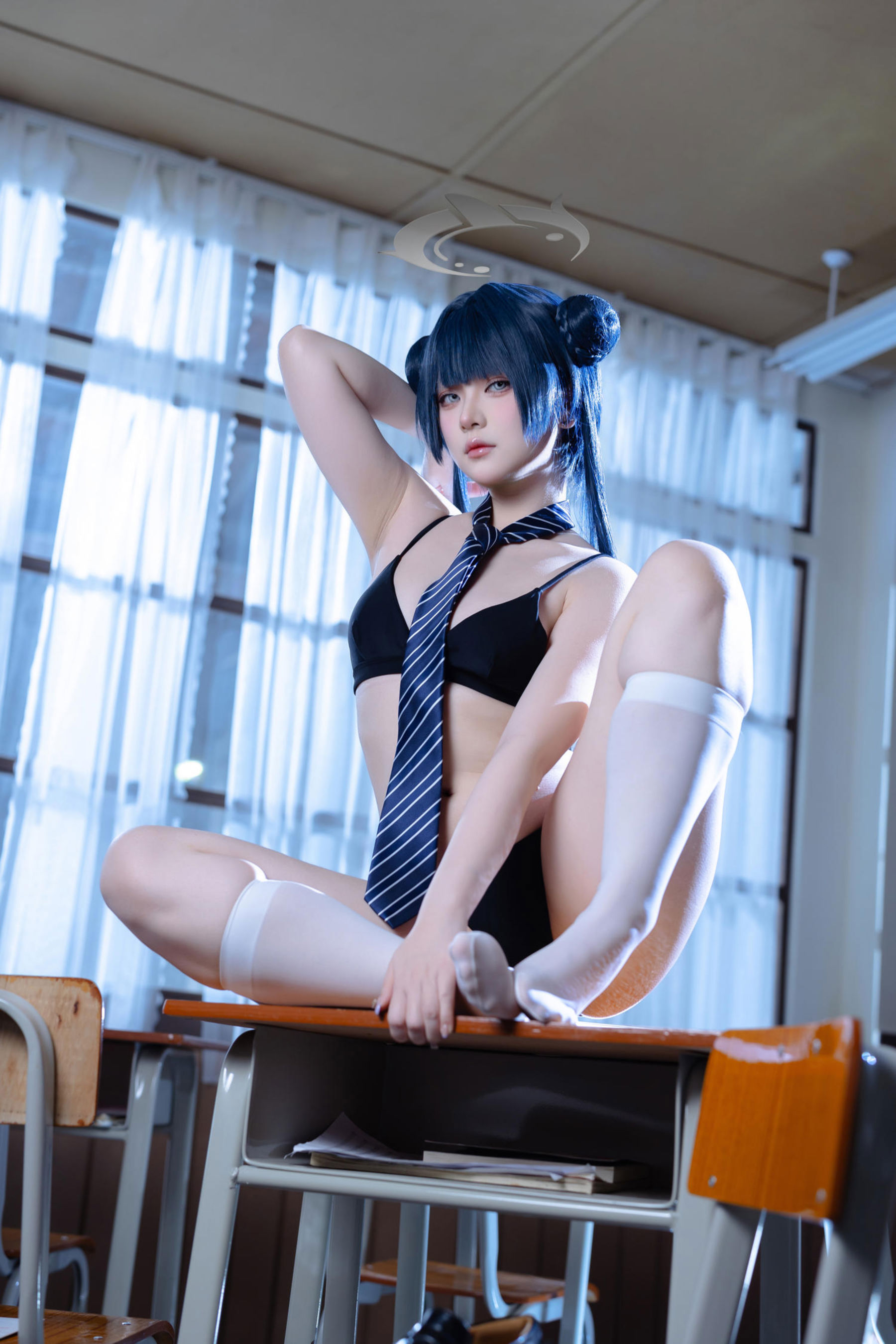 屿鱼 - 蔚蓝档案 妃咲JK/(61P)