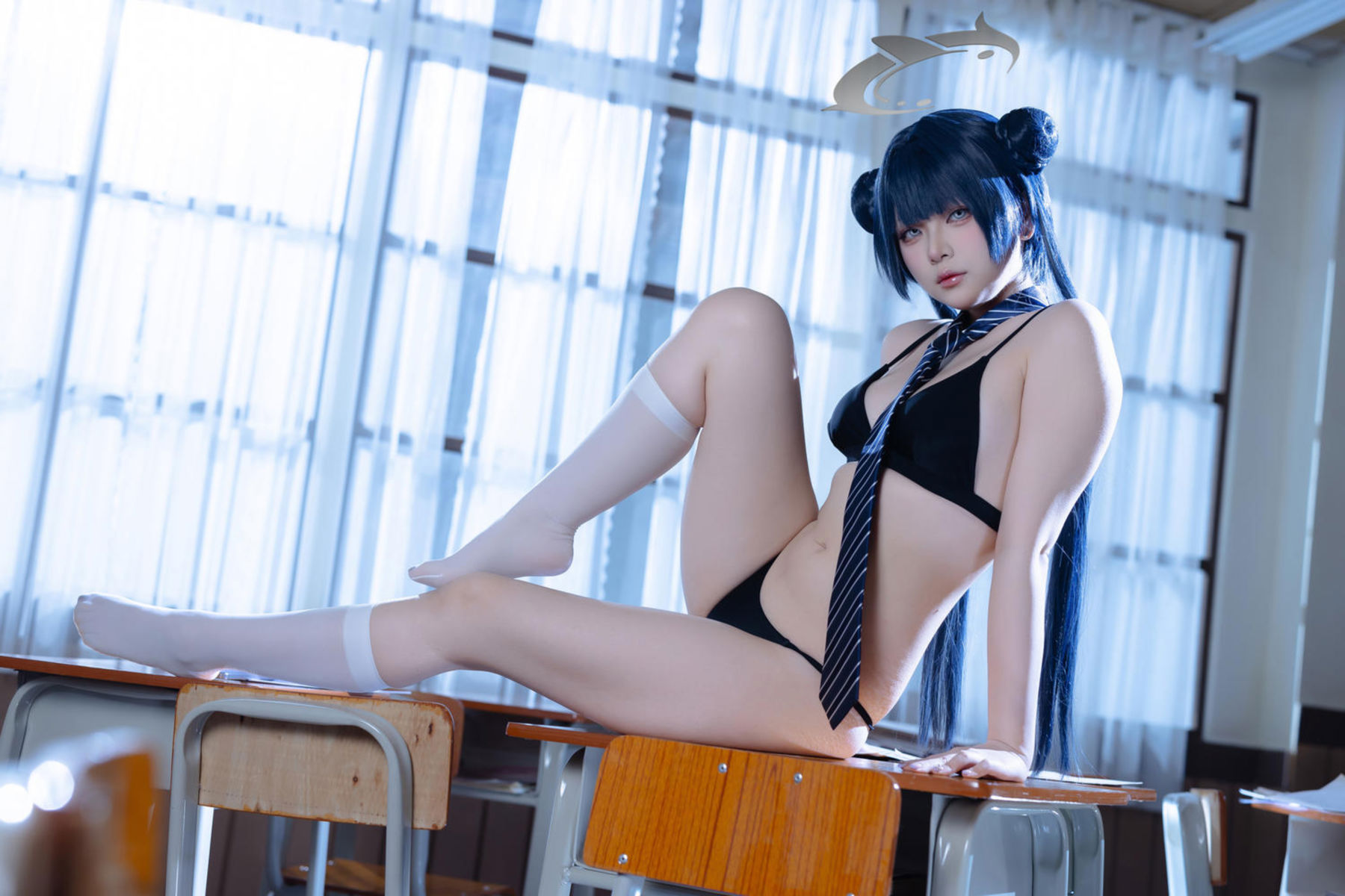 屿鱼 - 蔚蓝档案 妃咲JK/(61P)