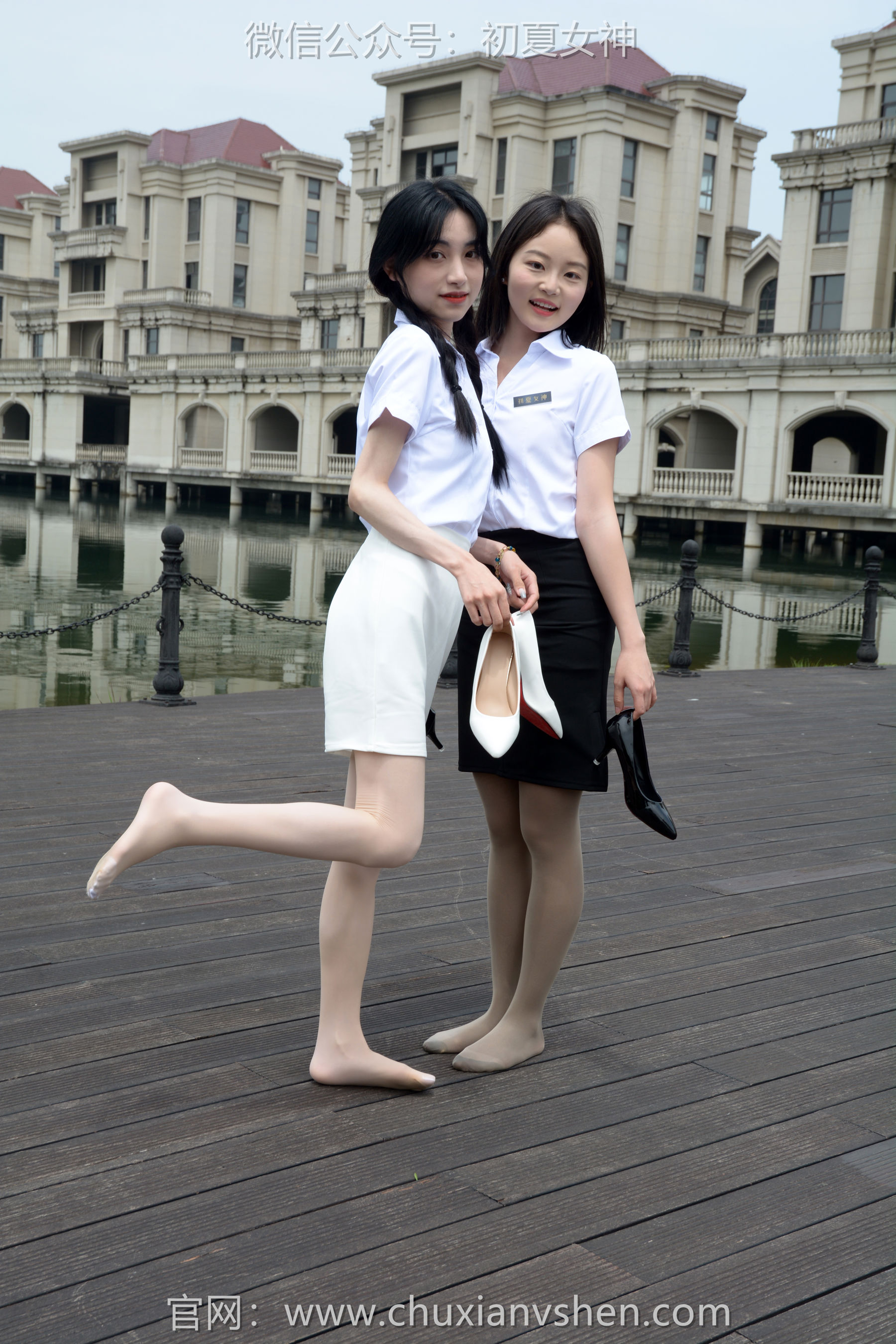 初夏女神 No.294 柒柒&双双 黑白二期/(140P)