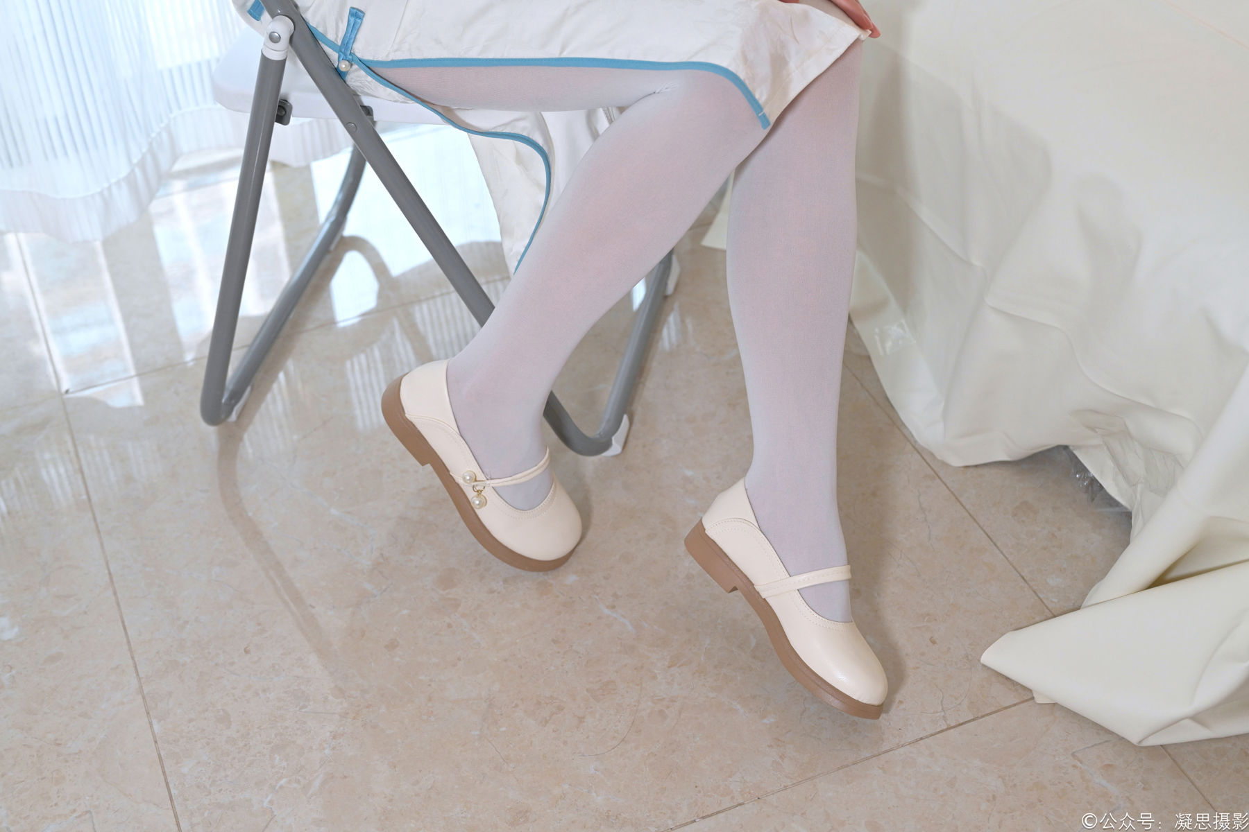 凝思摄影 No.015 小睿 - 旗袍、连裤白丝、玛丽珍/(140P)