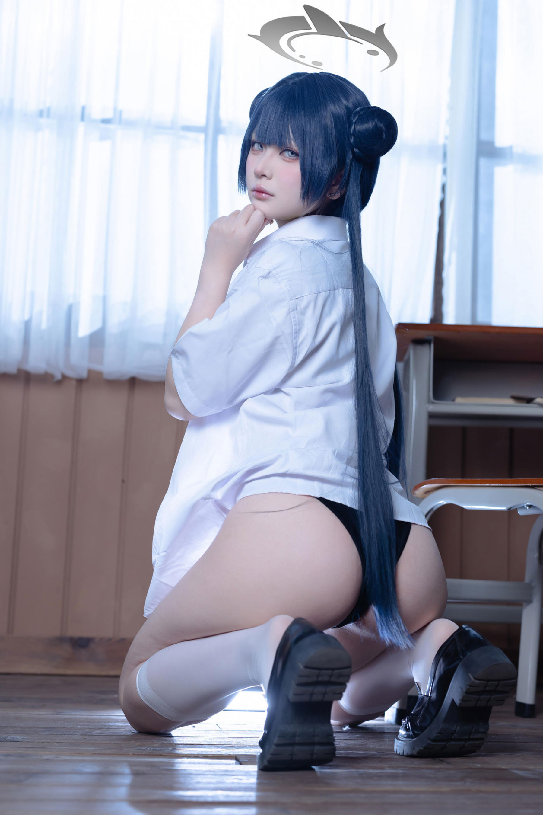 屿鱼 - 蔚蓝档案 妃咲JK/(61P)