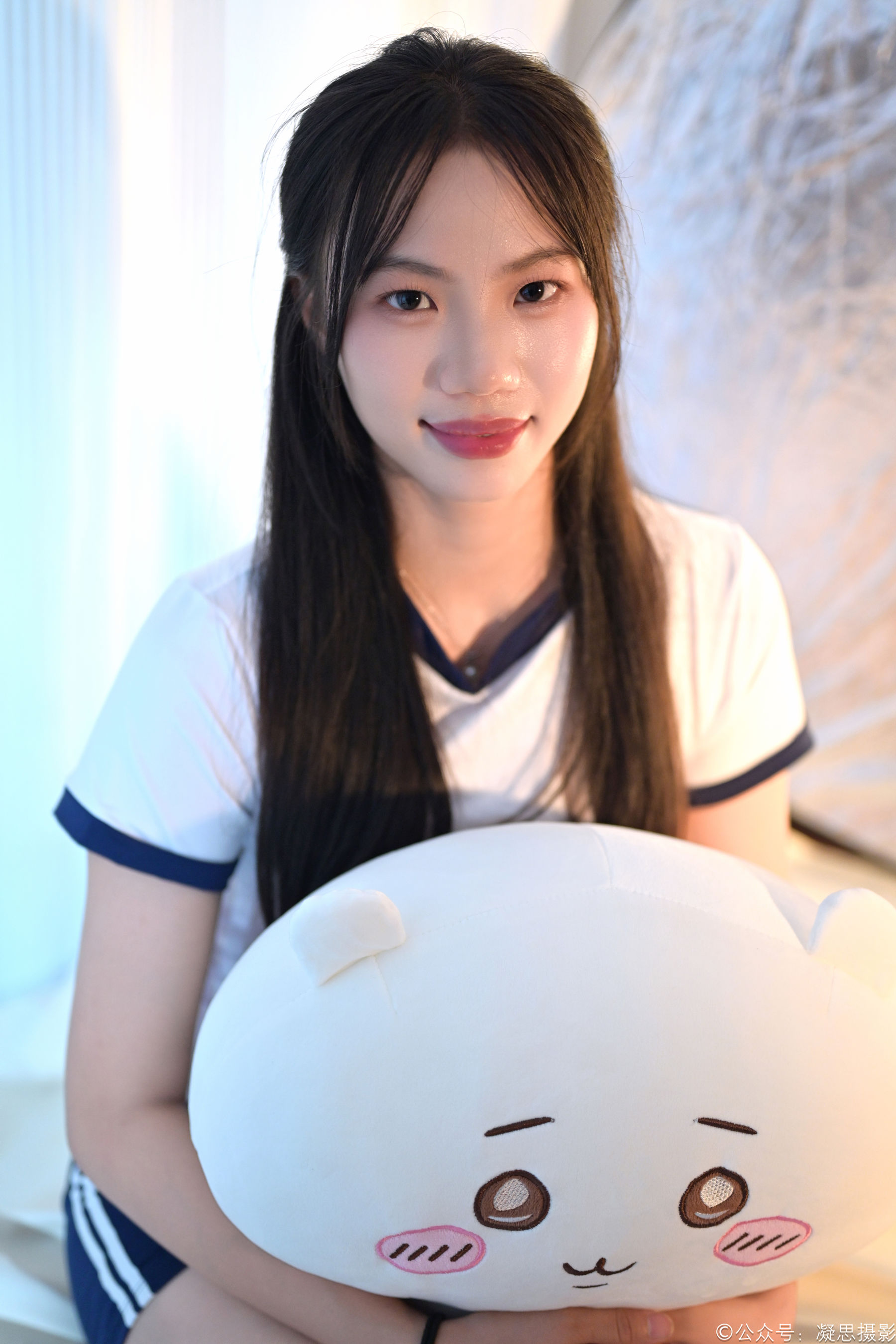 凝思摄影 No.016 德美 - 体操服、过膝袜、室内鞋/(142P)