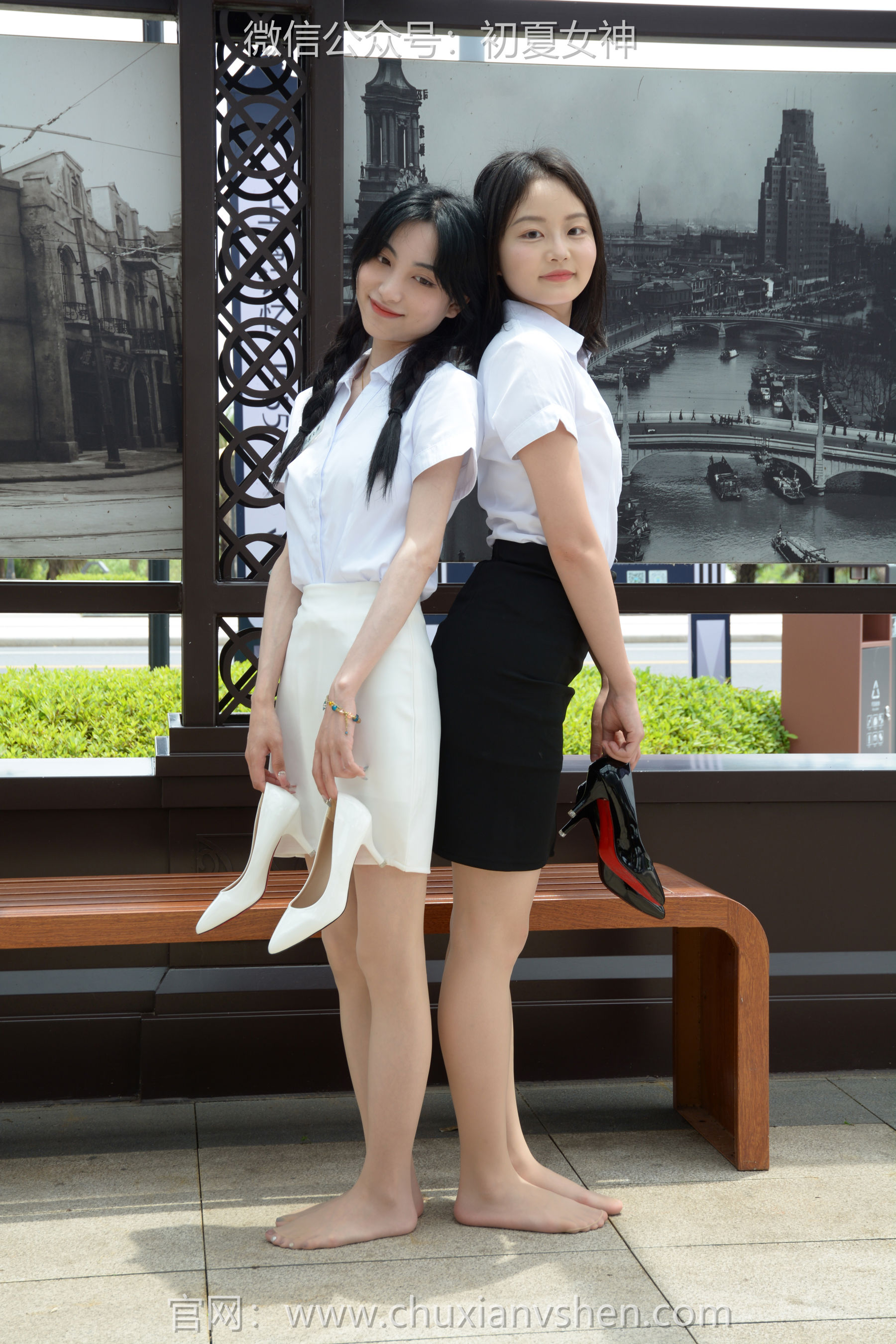 初夏女神 No.294 柒柒&双双 黑白二期/(140P)