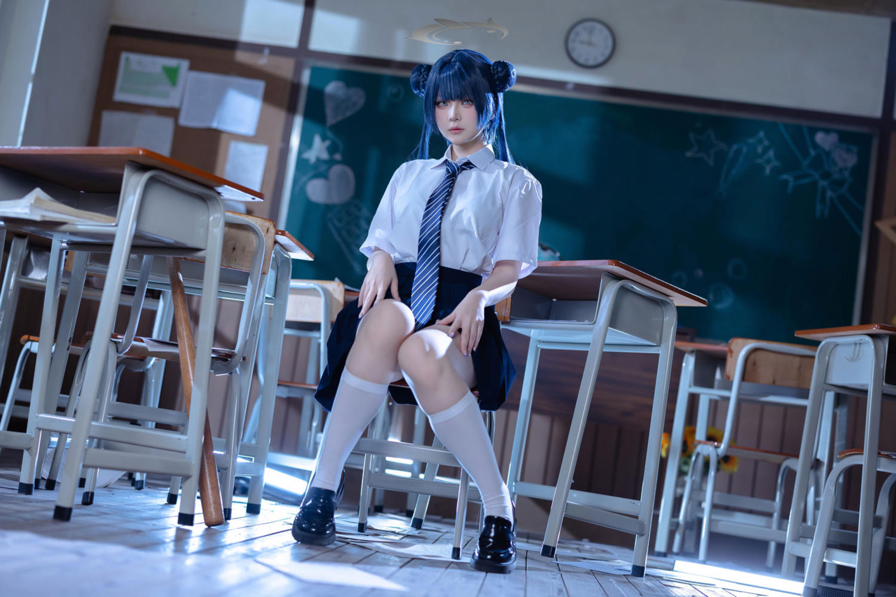 屿鱼 - 蔚蓝档案 妃咲JK/(61P)